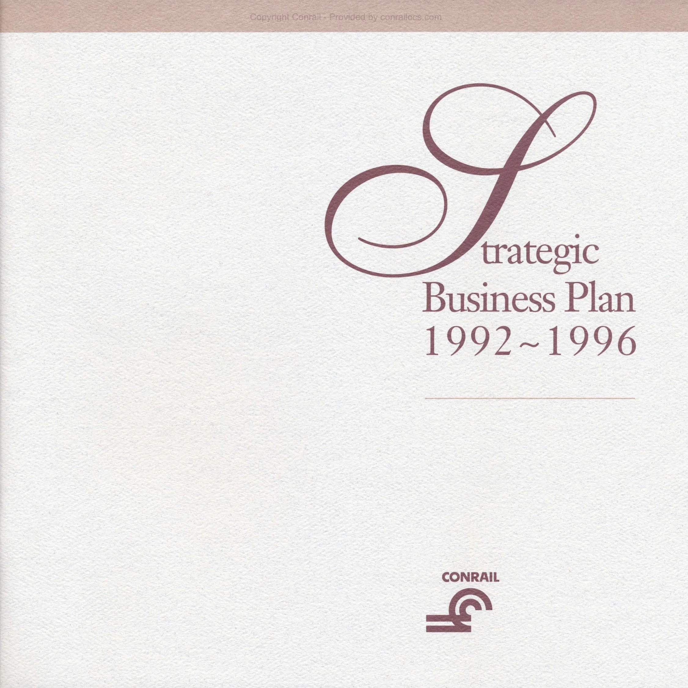 Ultimately, Conrail’s success made it an attractive target for other railroads who wanted to benefit from the railroads’ network of satisfied customers. Conrail’s Strategic Business Plan booklet outlined the railroads’ future direction for the years 