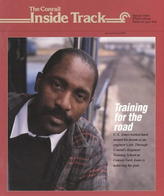 Conrail Inside Track January/February 1989 - Engineer training, Conrail Police uses CR47004 to train school kids, and more. 