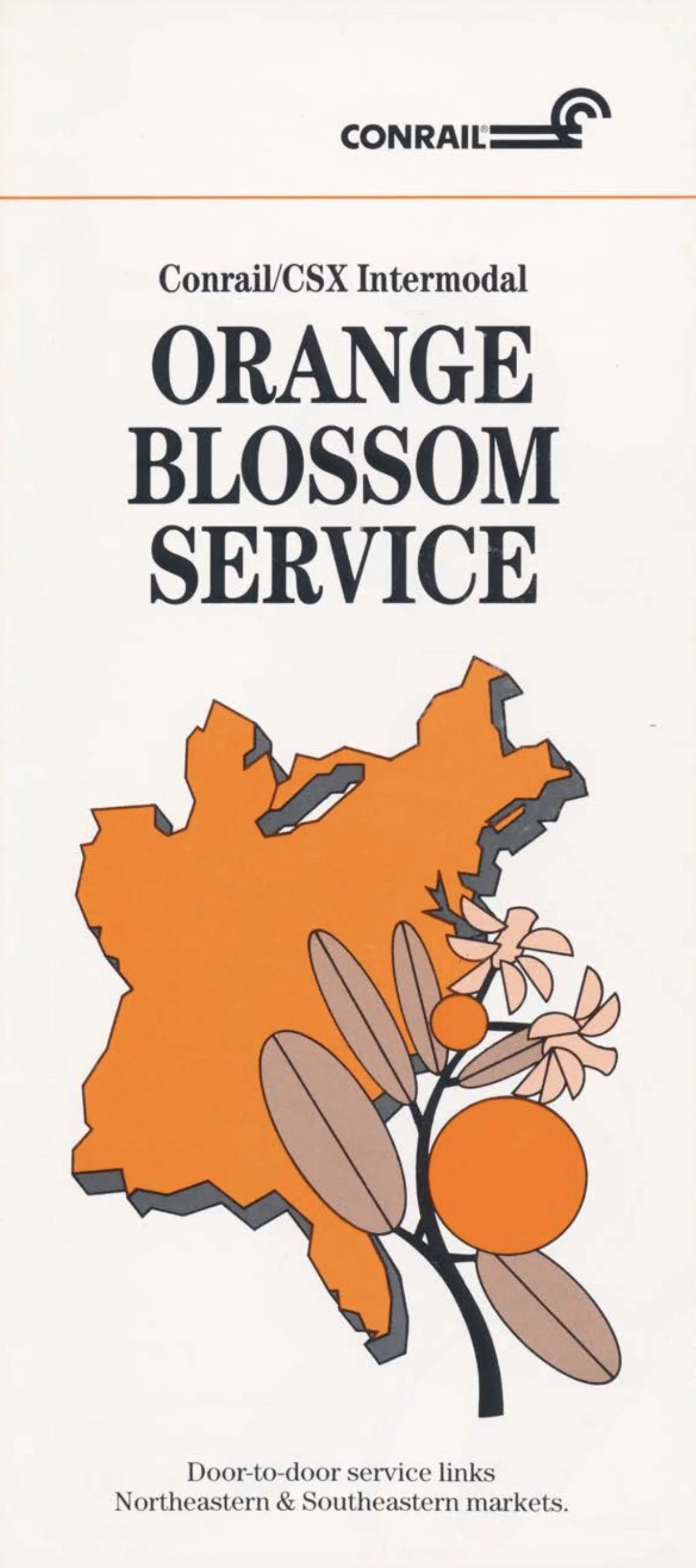 Conrail and CSX established the Orange Blossom Intermodal Service, which connected Kearny, New Jersey, to Orlando, Florida. 