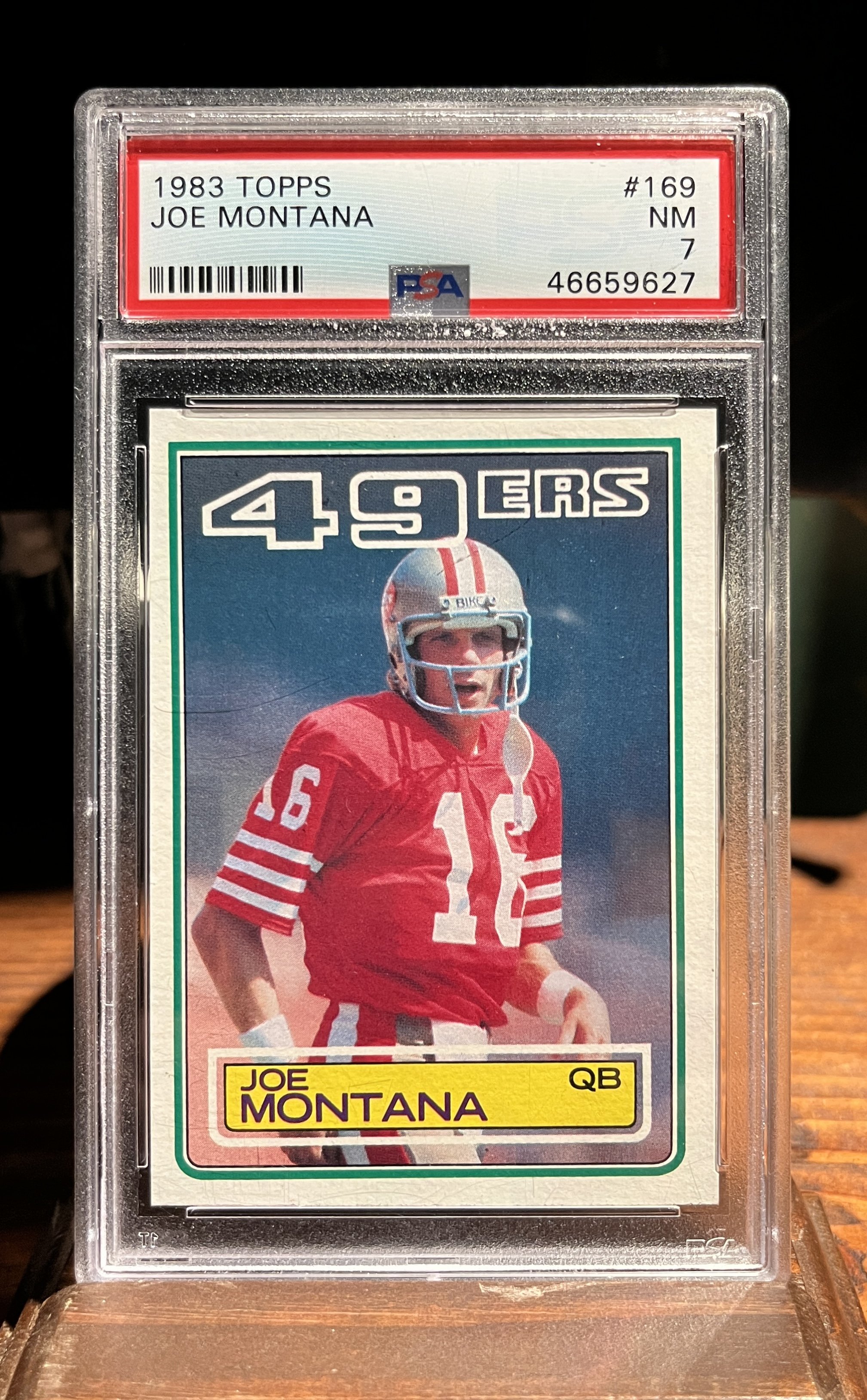 SOLD - 1983 Joe Montana #169