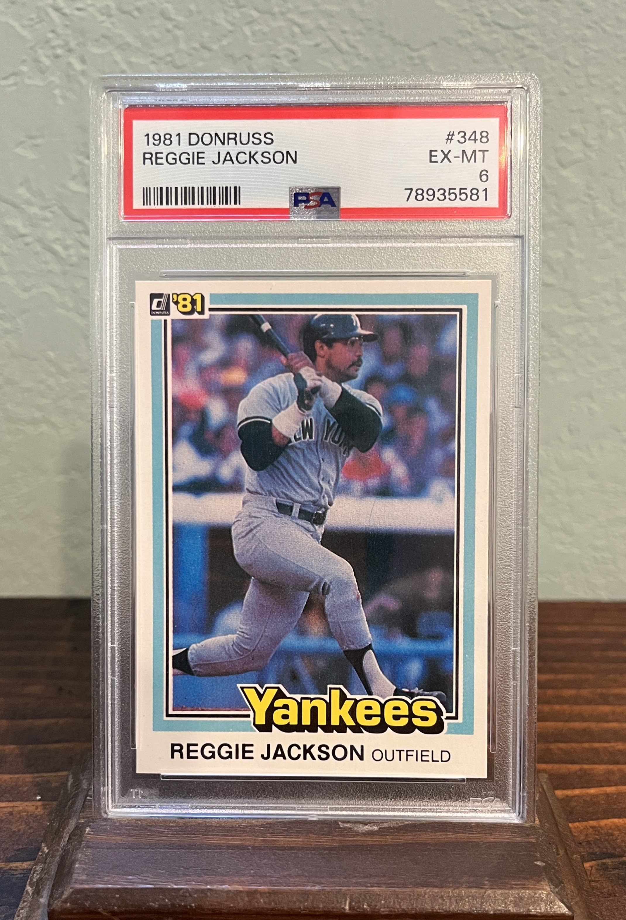 1981 Reggie Jackson #348
