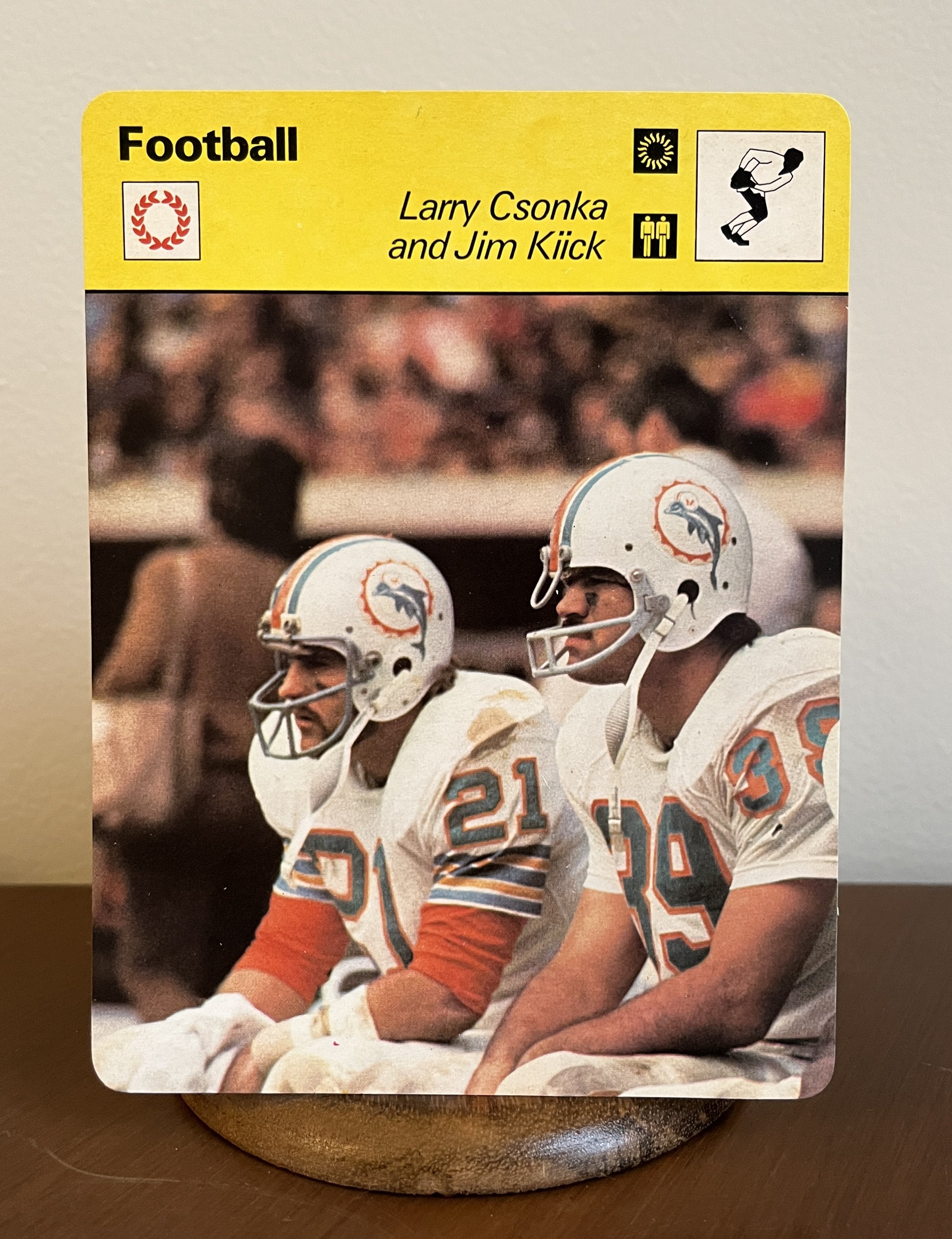 1977 Larry Csonka and Jim Kiick #11-13