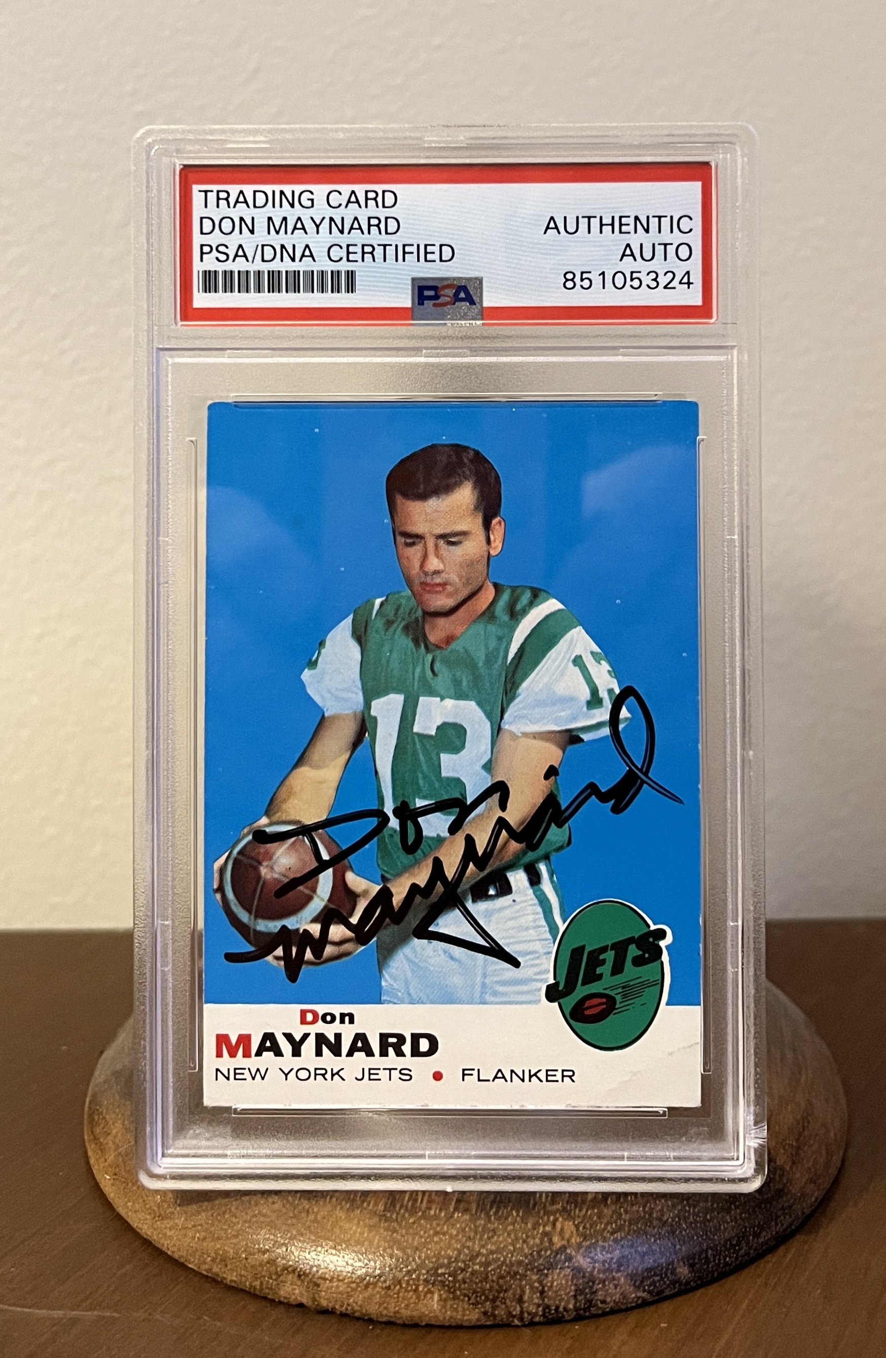 SOLD - 1969 Don Maynard #60 AUTOGRAPHED