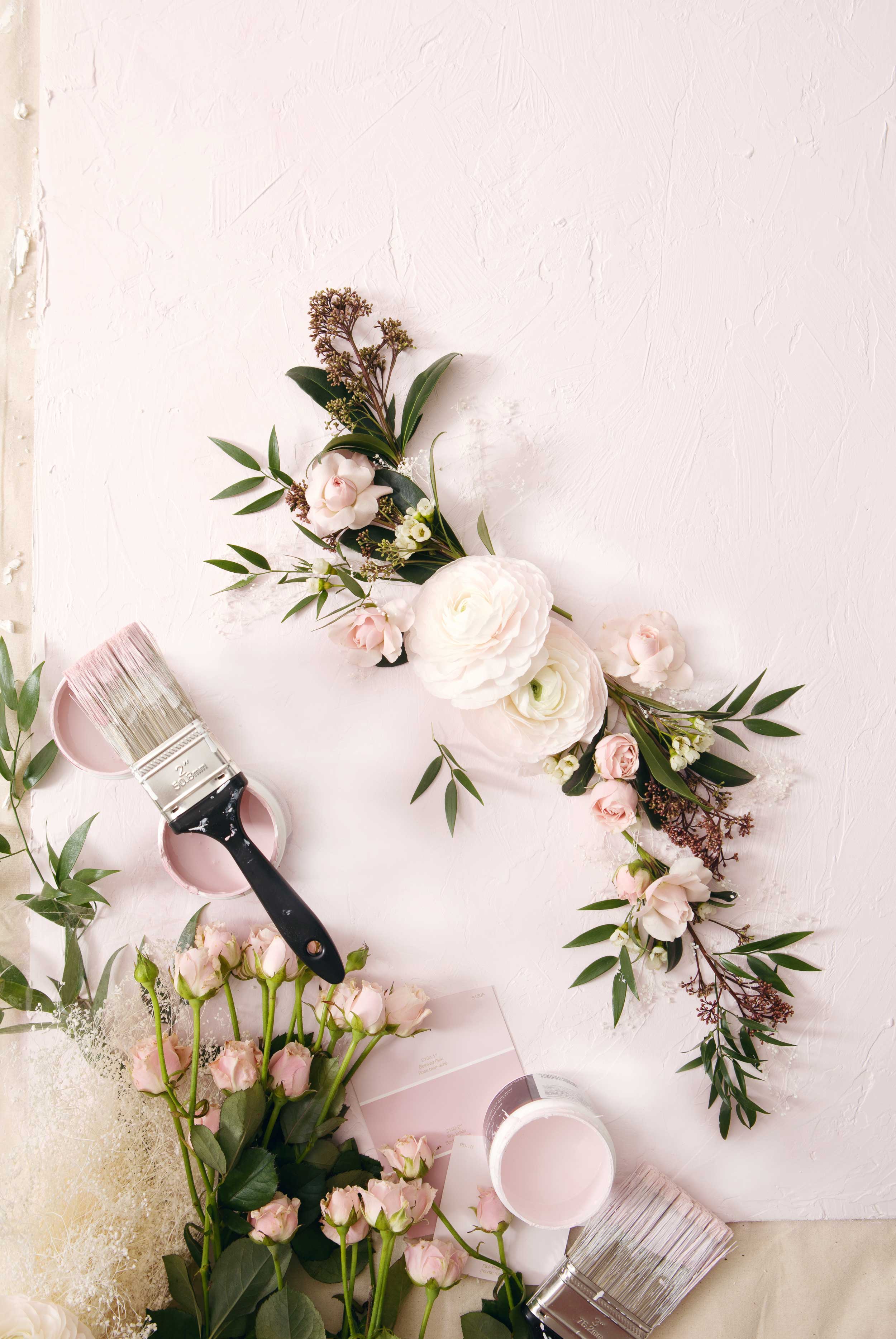 DIY Textured Styling Backdrop
