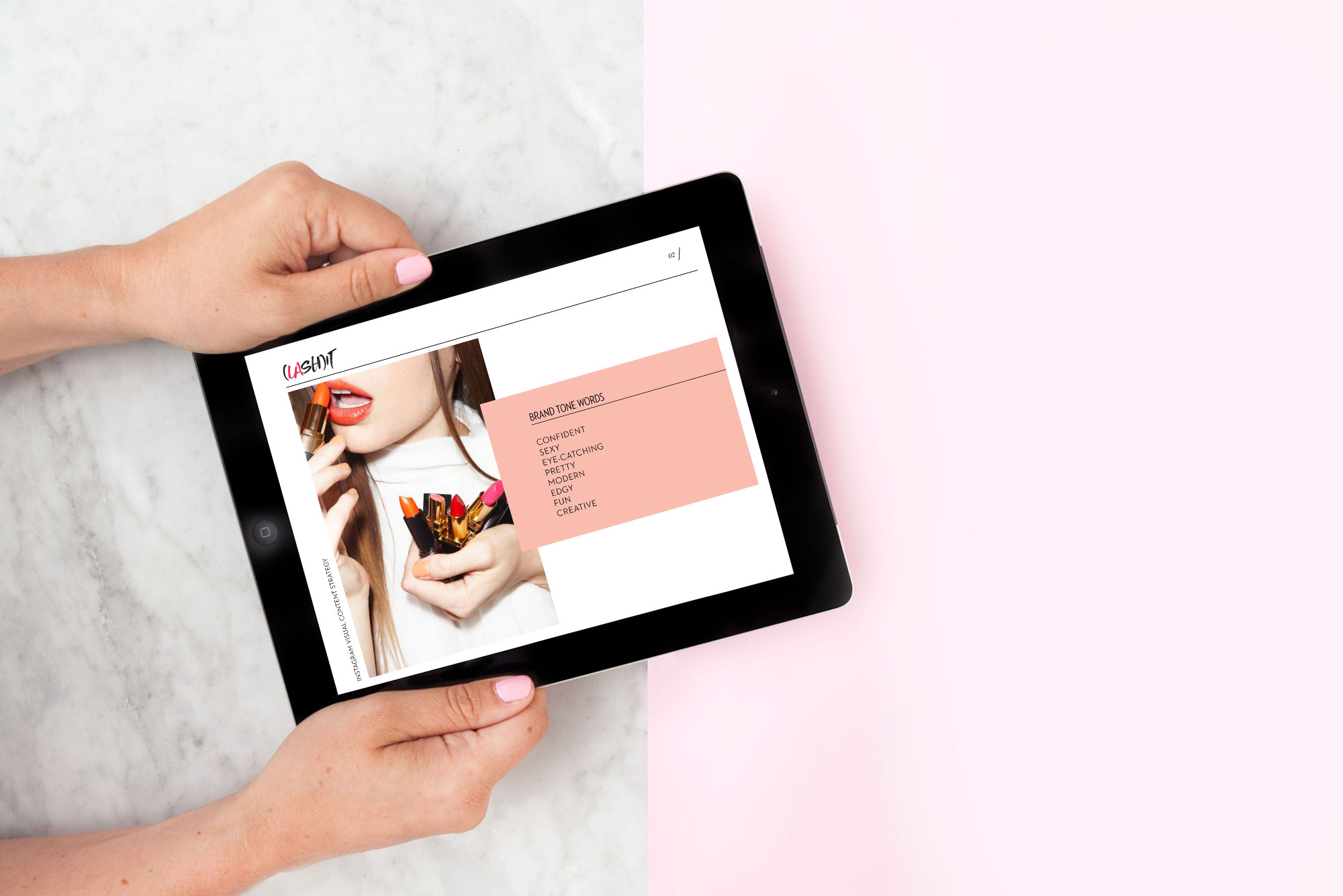 Behind the Scenes // Lash It Visual Strategy and Brand Photos