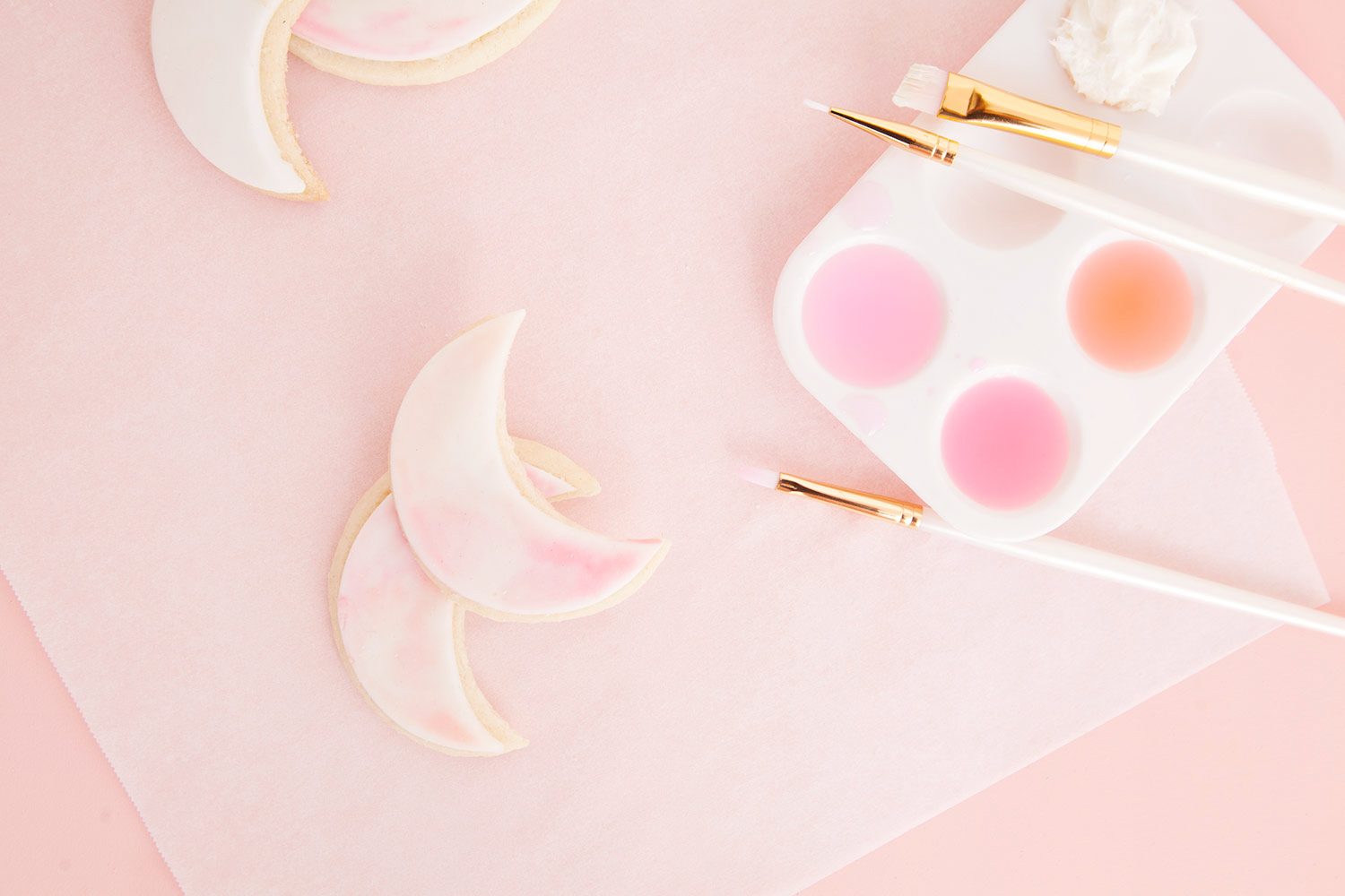 DIY Watercolour Painted Cookies