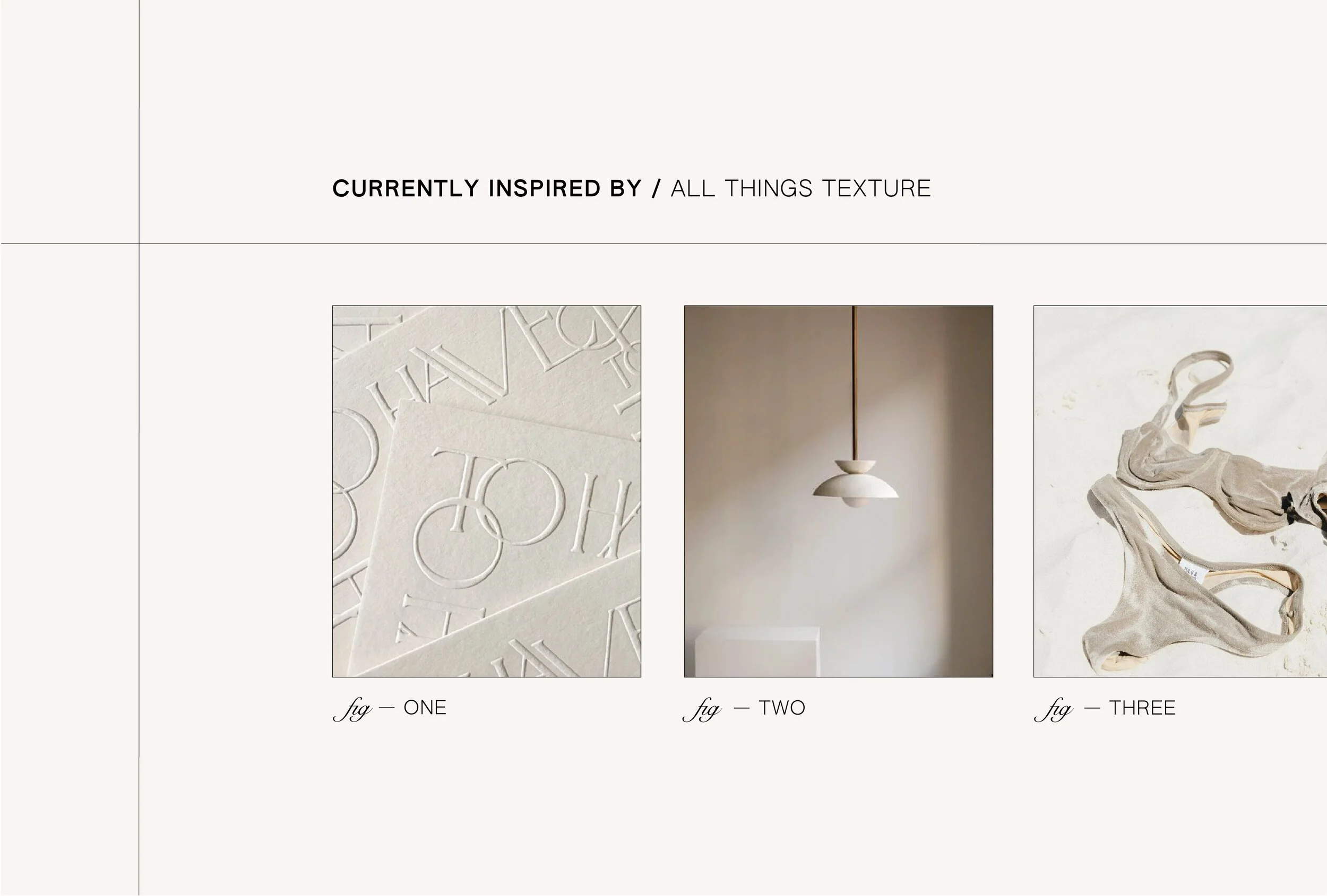 Inspired By —&nbsp;All Things Texture