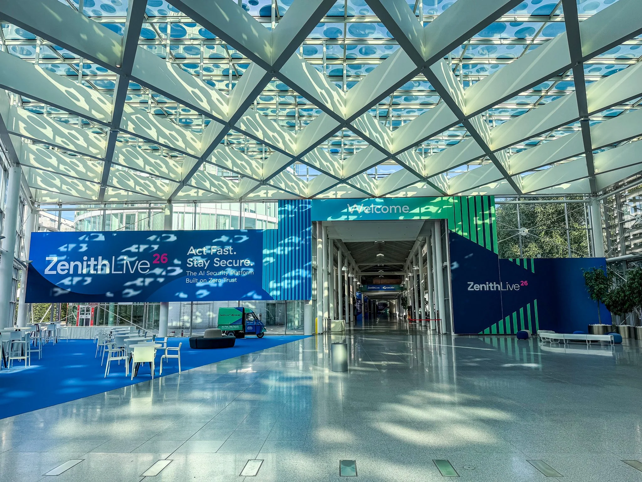Brand consistency across the event environment