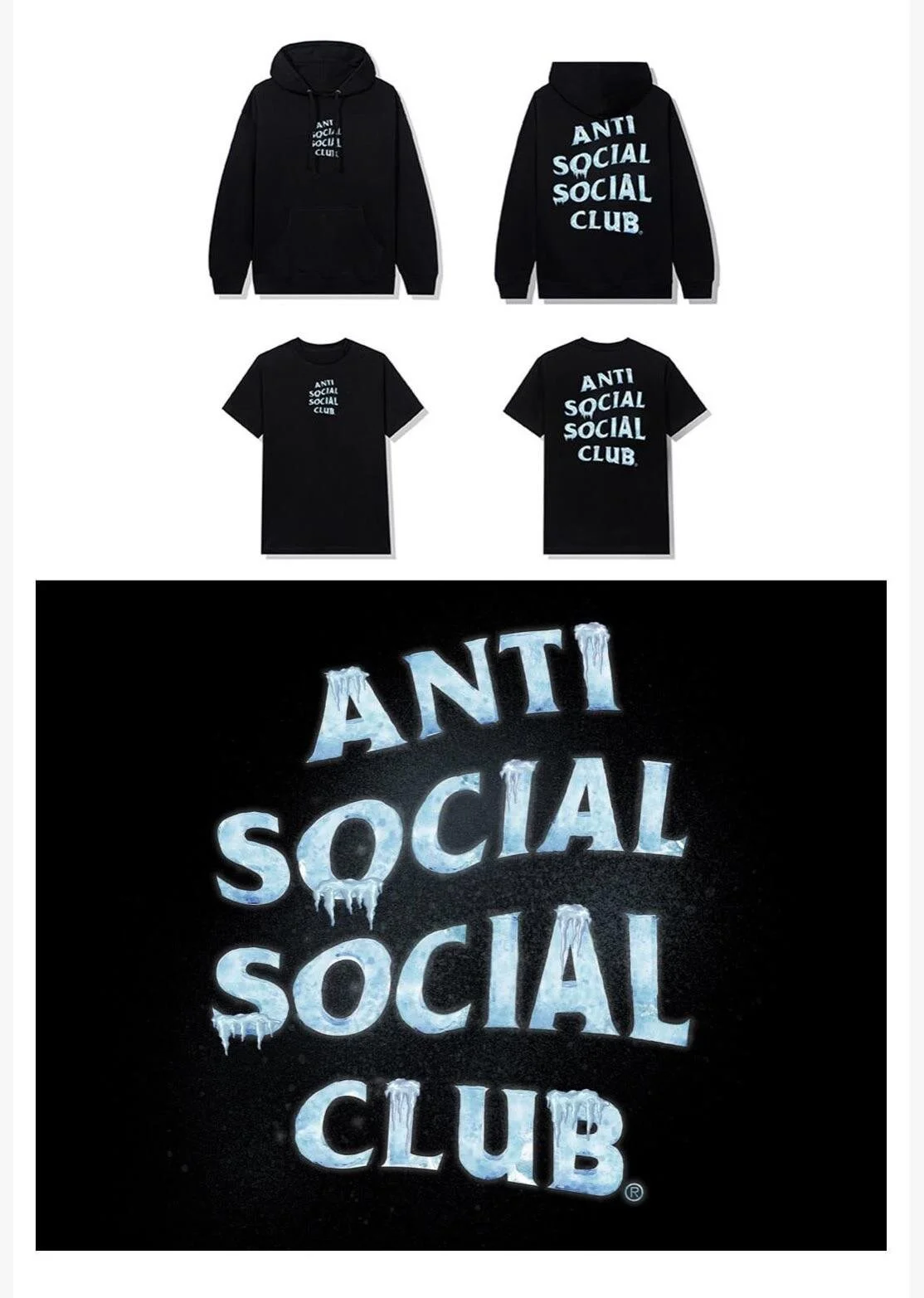 Anti Social Social Club Hoodie Cold 