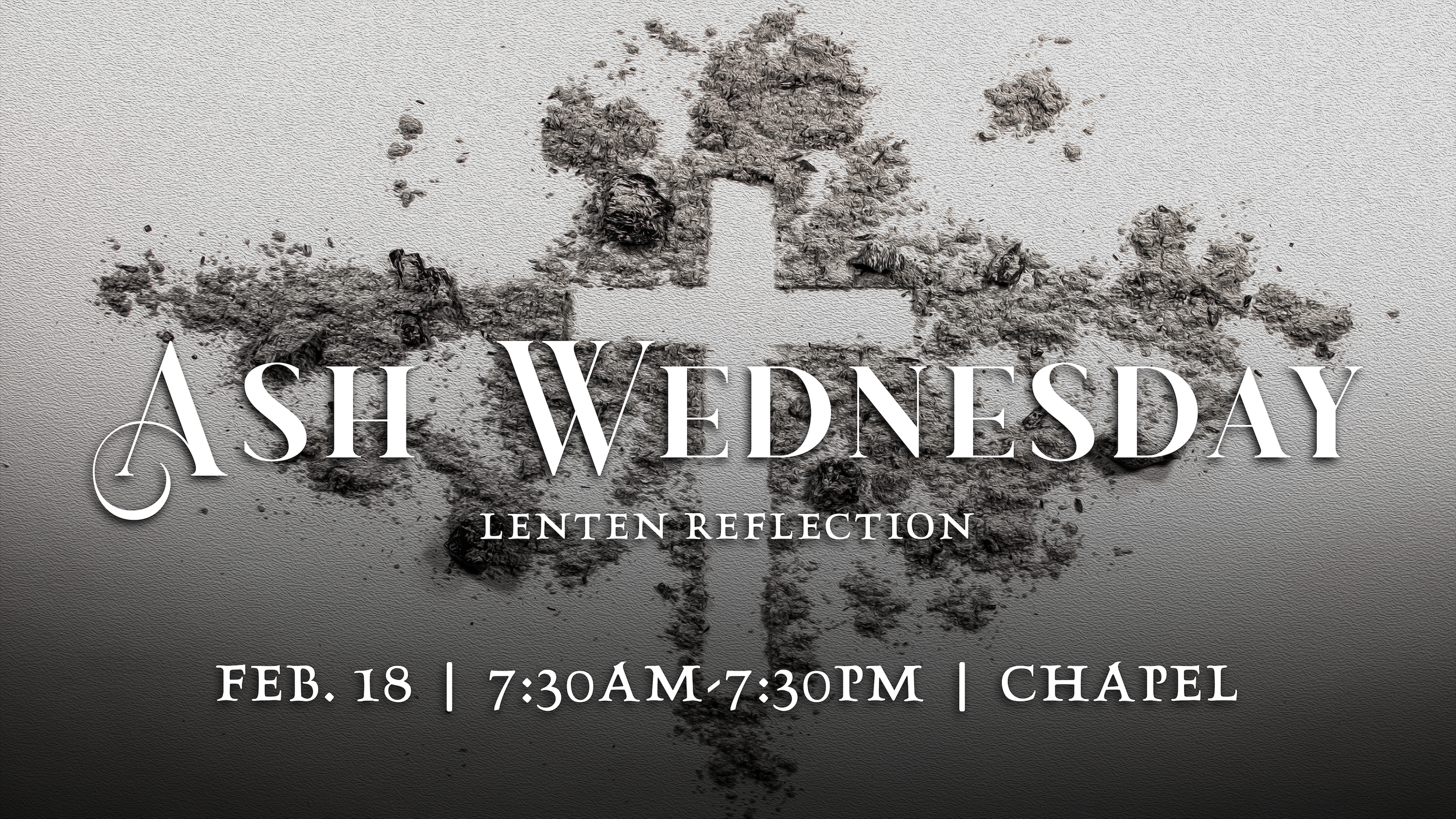 Ash Wednesday Reflection