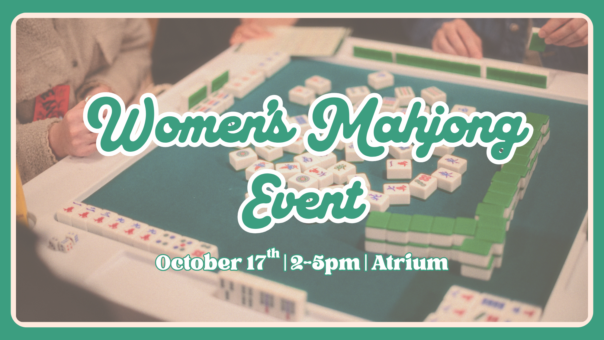 Women’s Ministry Mahjong