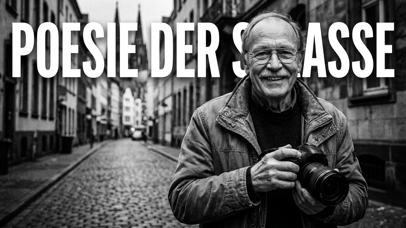 ⓦ 387 Die Poesie der Straße: Peter Ruthardt ist wie ein Fisch im Wasser