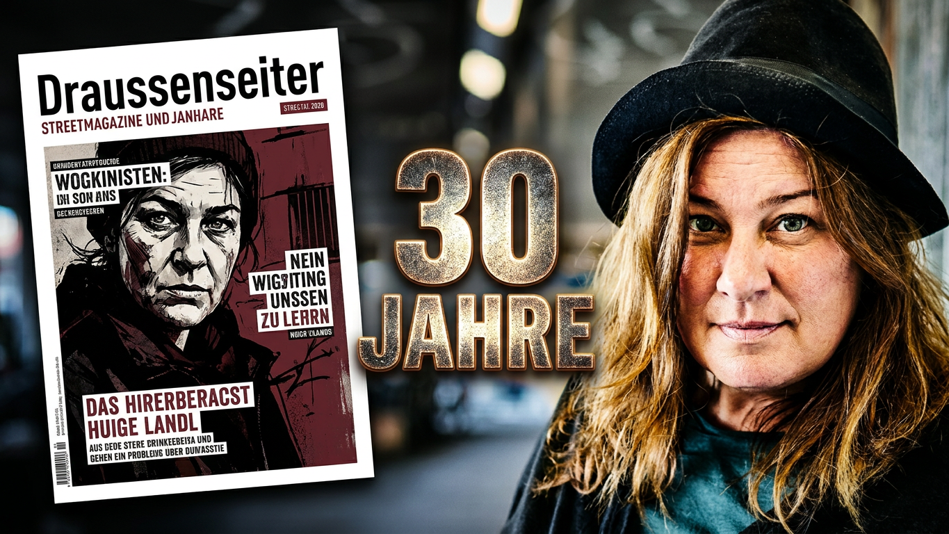 ⓦ 309 Christina Bacher vom Straßenmagazin Draussenseiter aus Köln … Geschichten, die vom Leben geschrieben werden