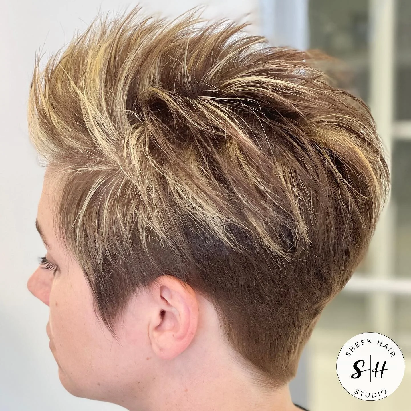 A trim ✂️and highlights ✨ make a world of the difference in how vibrant and healthy your hair can look. ⠀
⠀
Book an appointment with our Owner &amp; Hairstylist @a.roya today by calling/texting 469-655-0770 or by clicking the &ldquo;Book Now&rdquo; b