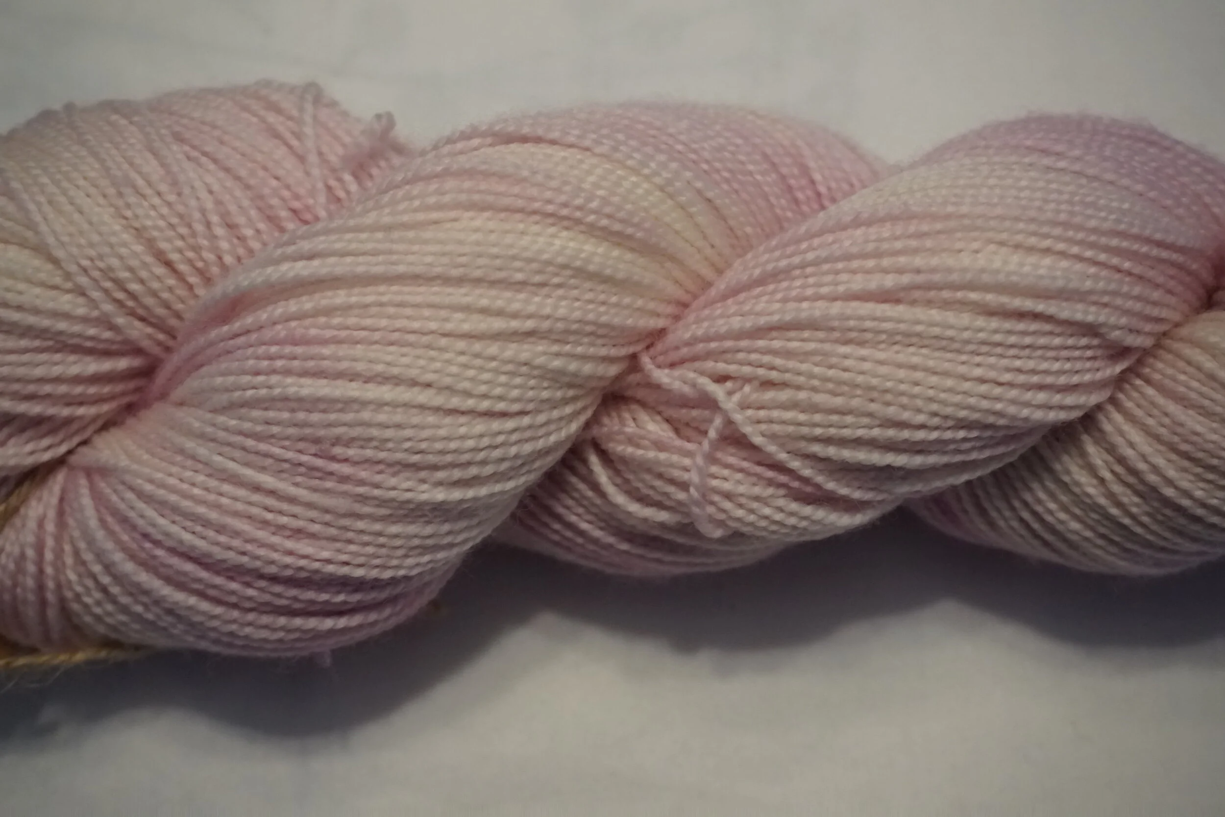 Hand Dyed. Pink Sherbert.