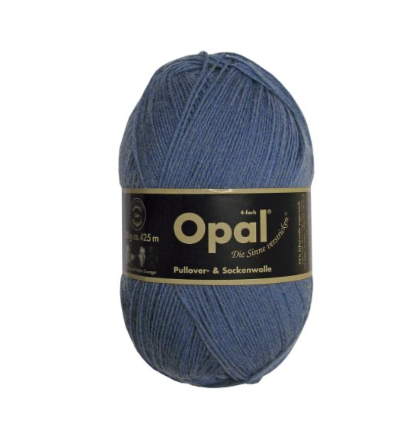 Opal Sock Wool. Jeans Blue 5195