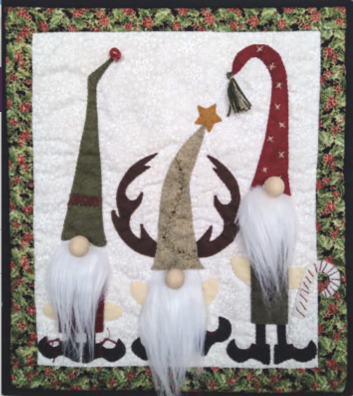 Gnomes Wall Quilt Kit