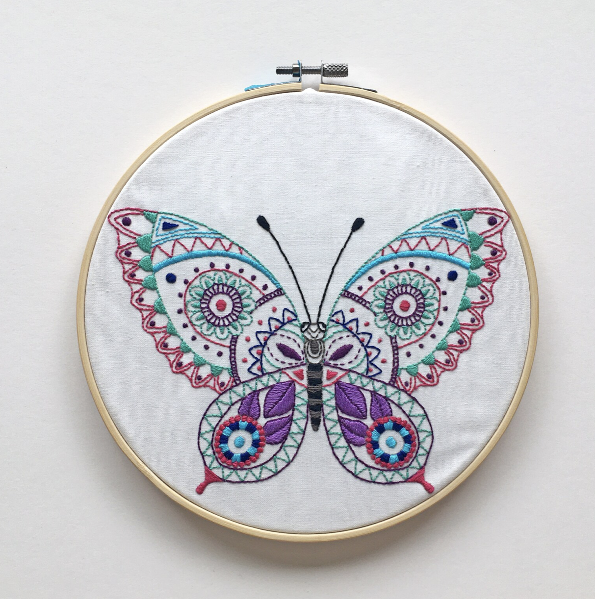 Cinnamon Stitching Embroidery Kit  Butterfly
