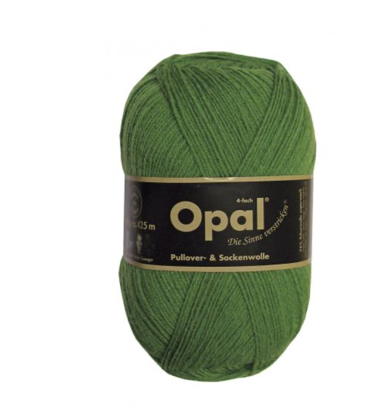 Opal Sock yarn 4 ply Grass Green 1990