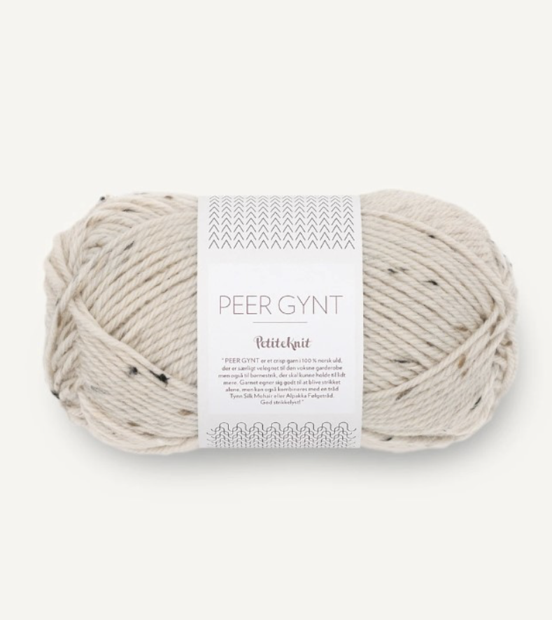 Petite Knit Peer Gynt - 2512 - Almond Tweed