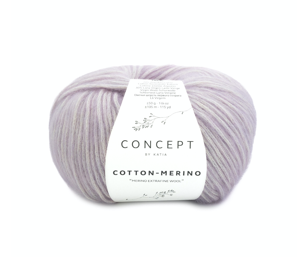 Cotton merino - Lavender - 144