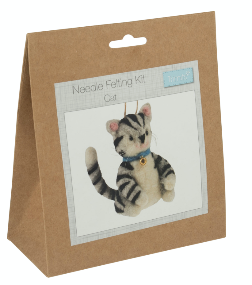 Needle Felting Kit - Cat