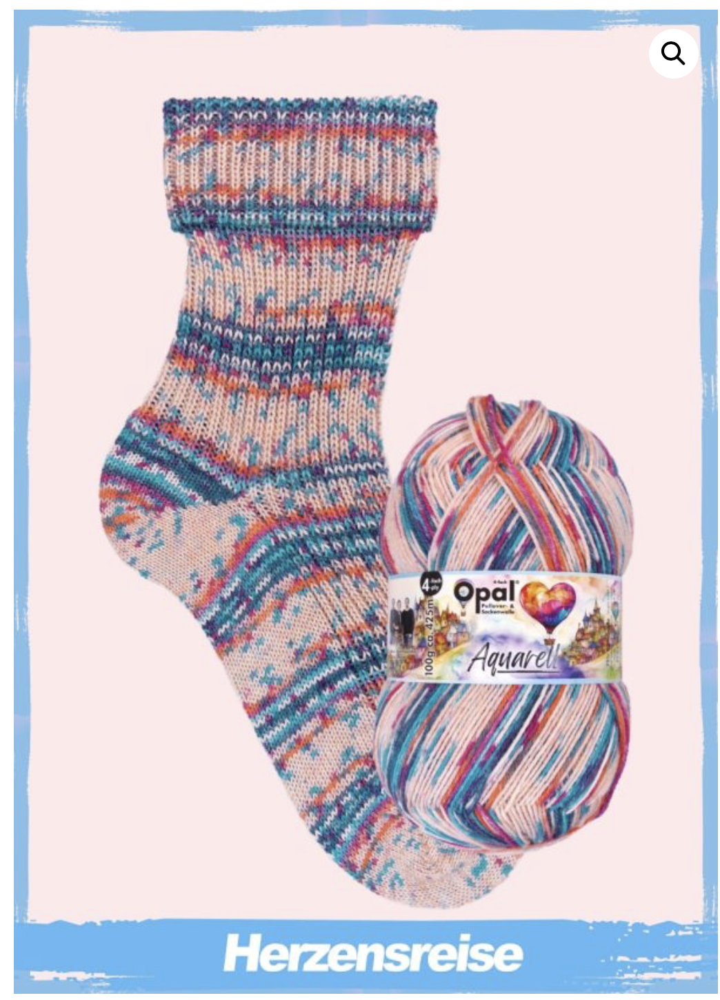 New* Opal Aquarell - Journey of the Heart - 11536