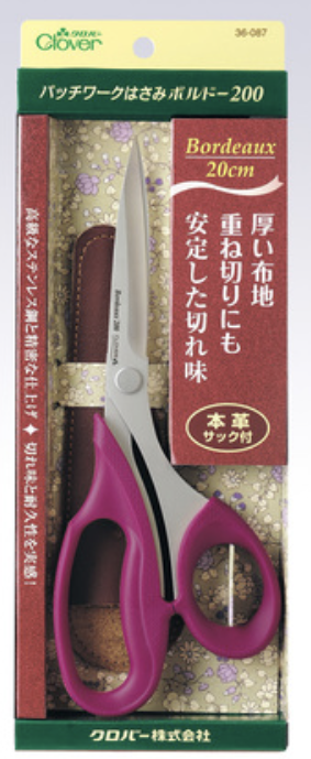 Clover Bordeaux Scissors  200