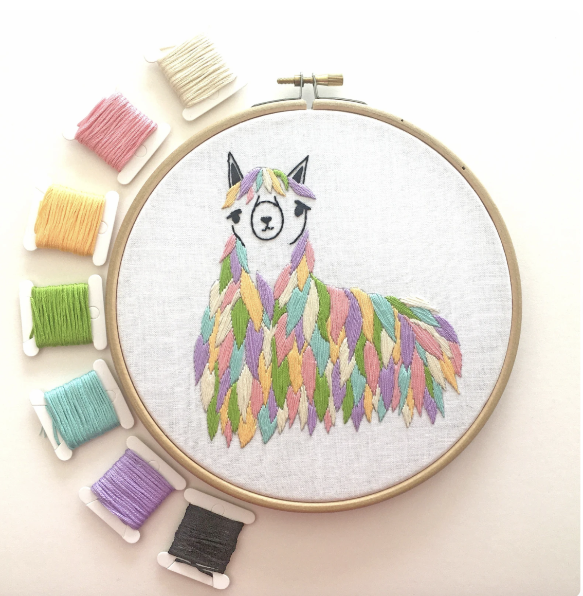 Cinammon Stitching Embroidery Kit: