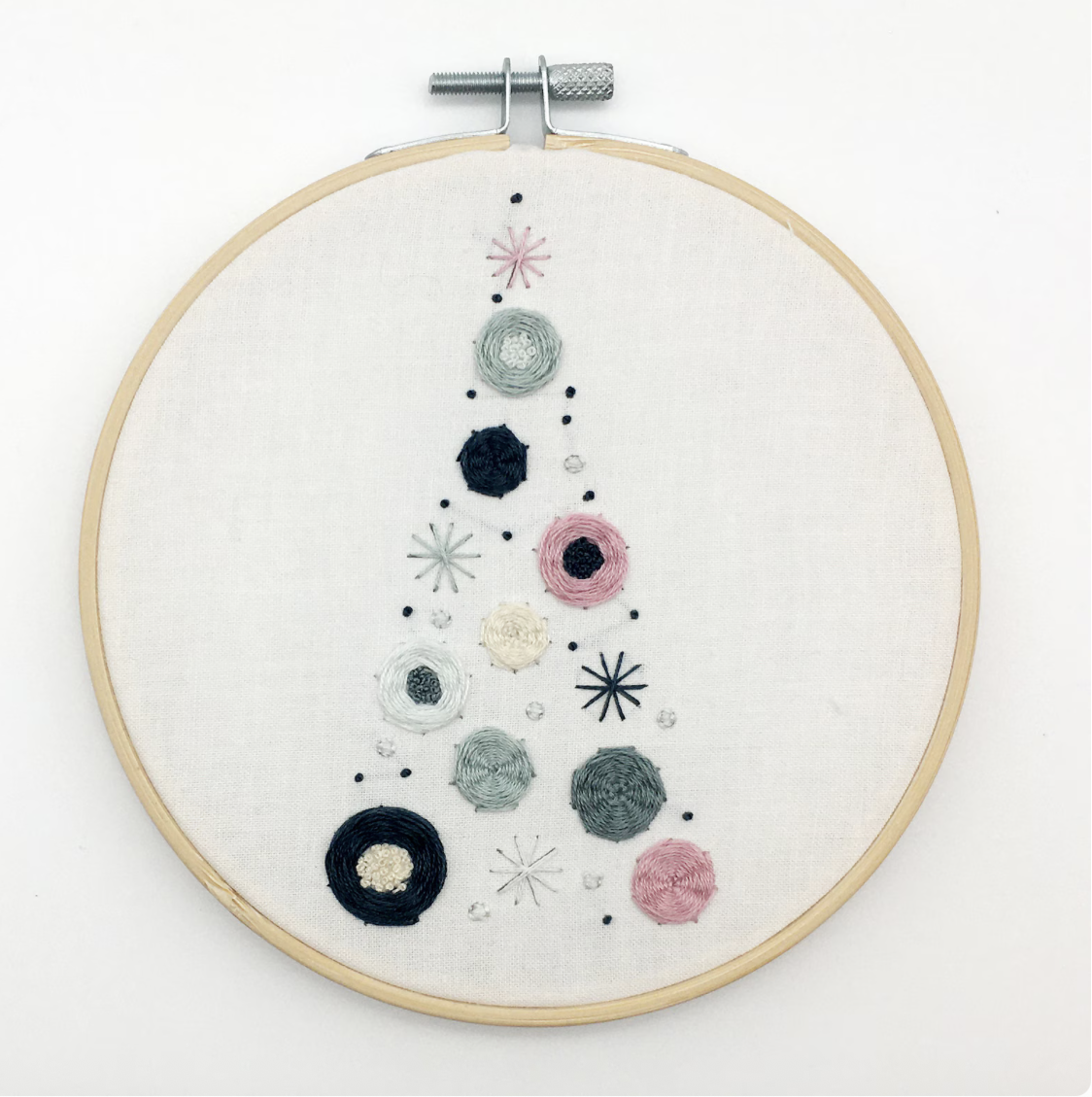 Cinammon Stitching Embroidery Kit: Christmas
