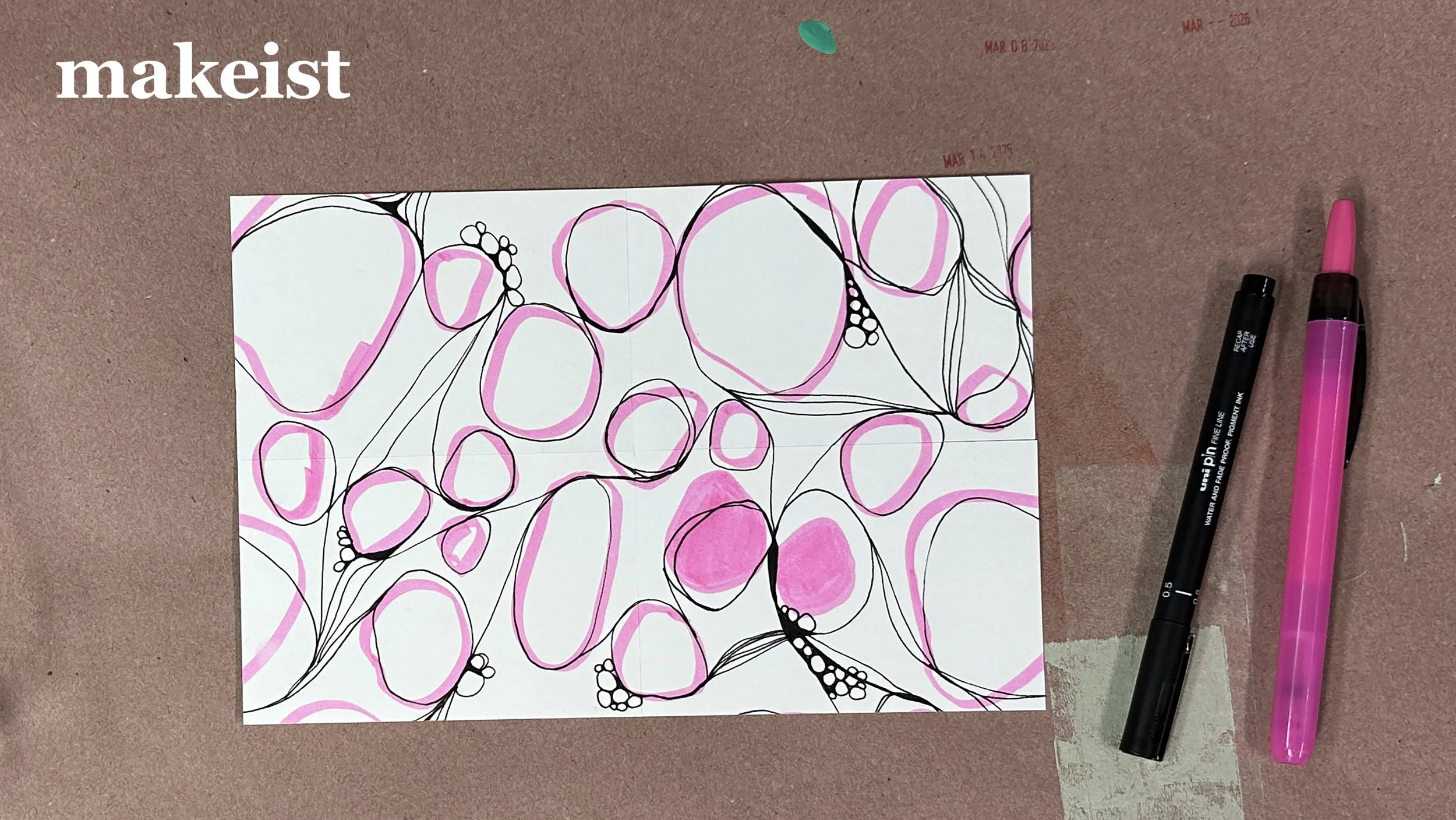 Analog Repeat Paper Pattern — Makeist