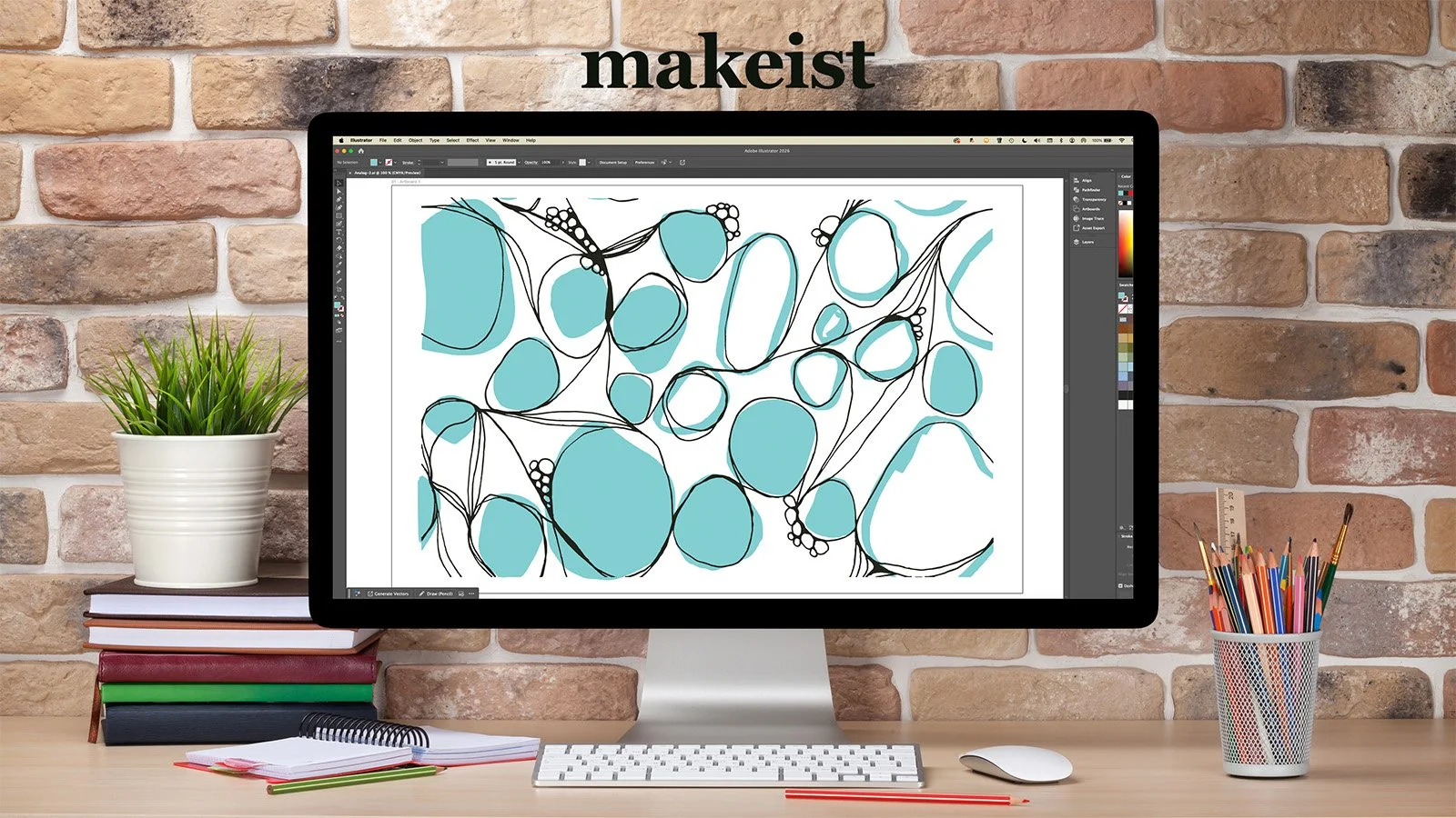 Analog Repeat Paper Pattern — Makeist