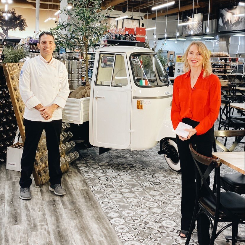 What a great morning!!! Thank you @lanefraseryyc and @ctvmorningliveyyc for coming to our second brand new location in Calgary SE! It was great and we can&rsquo;t wait to see it on air next week😍 @chef_manuel_linas_market ❤️ @ctv_calgary @ctvnews #l