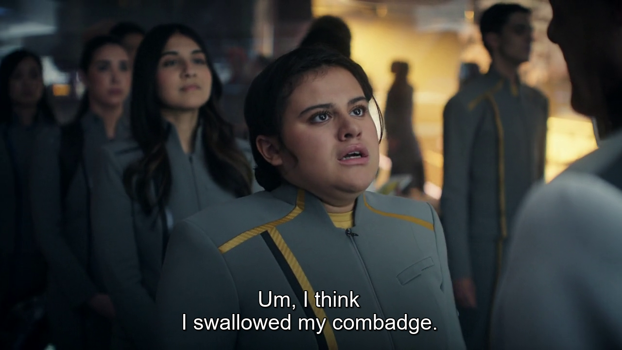 starfleet swallowed my combadge