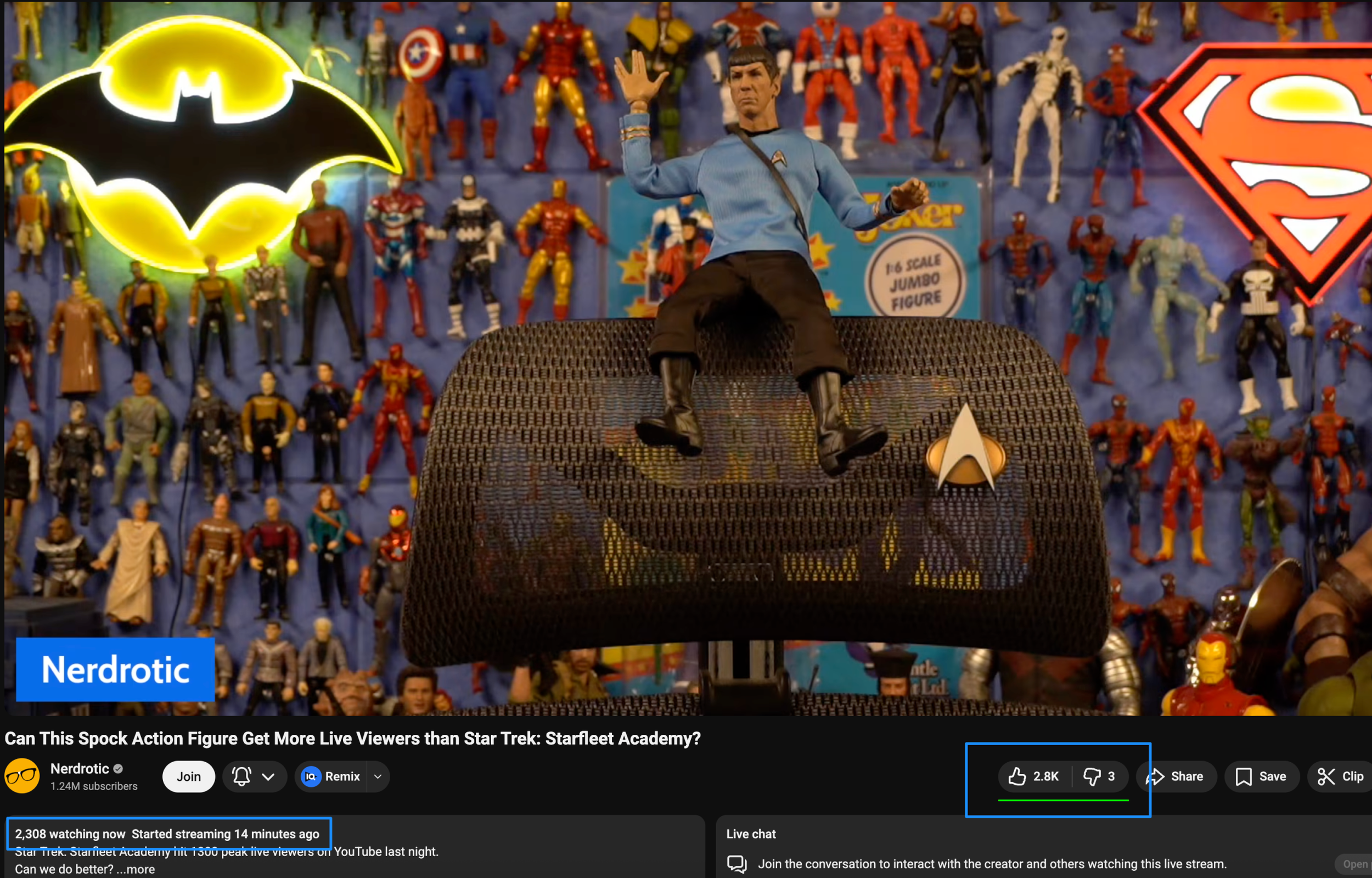 Nerdrotic-Spock-Stream