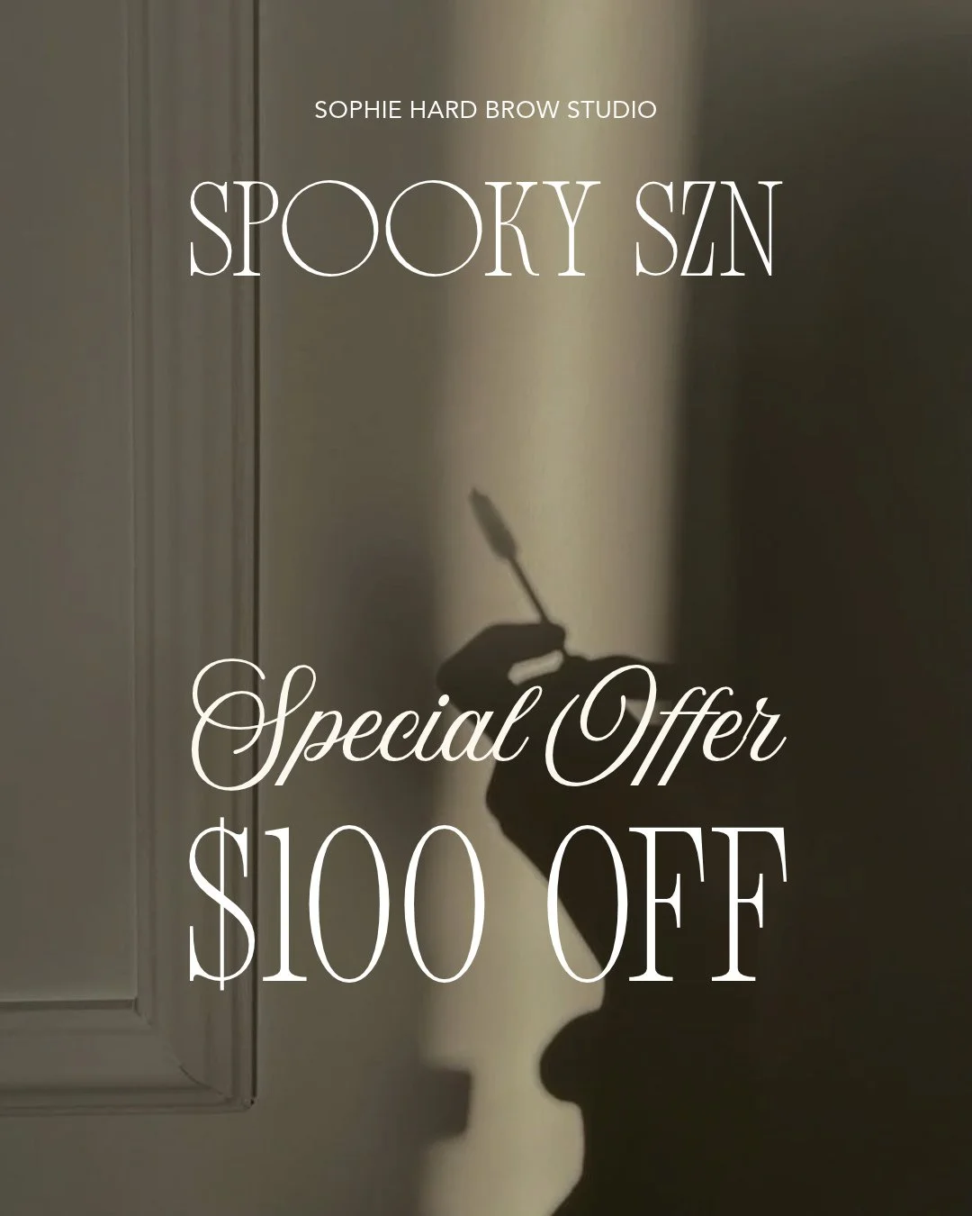 Your favourite time of year just got a little sweeter... 🕸️🍫⁠
⁠
Special offer! $100 Off for new clients⁠
⁠
Don't ghost your appointment... Text 213-290-3274 to book!⁠
Limited time offer⁠
⁠
⁠
#nanobrows #microbladingatx #powderbrowsatx #atxnanobrows
