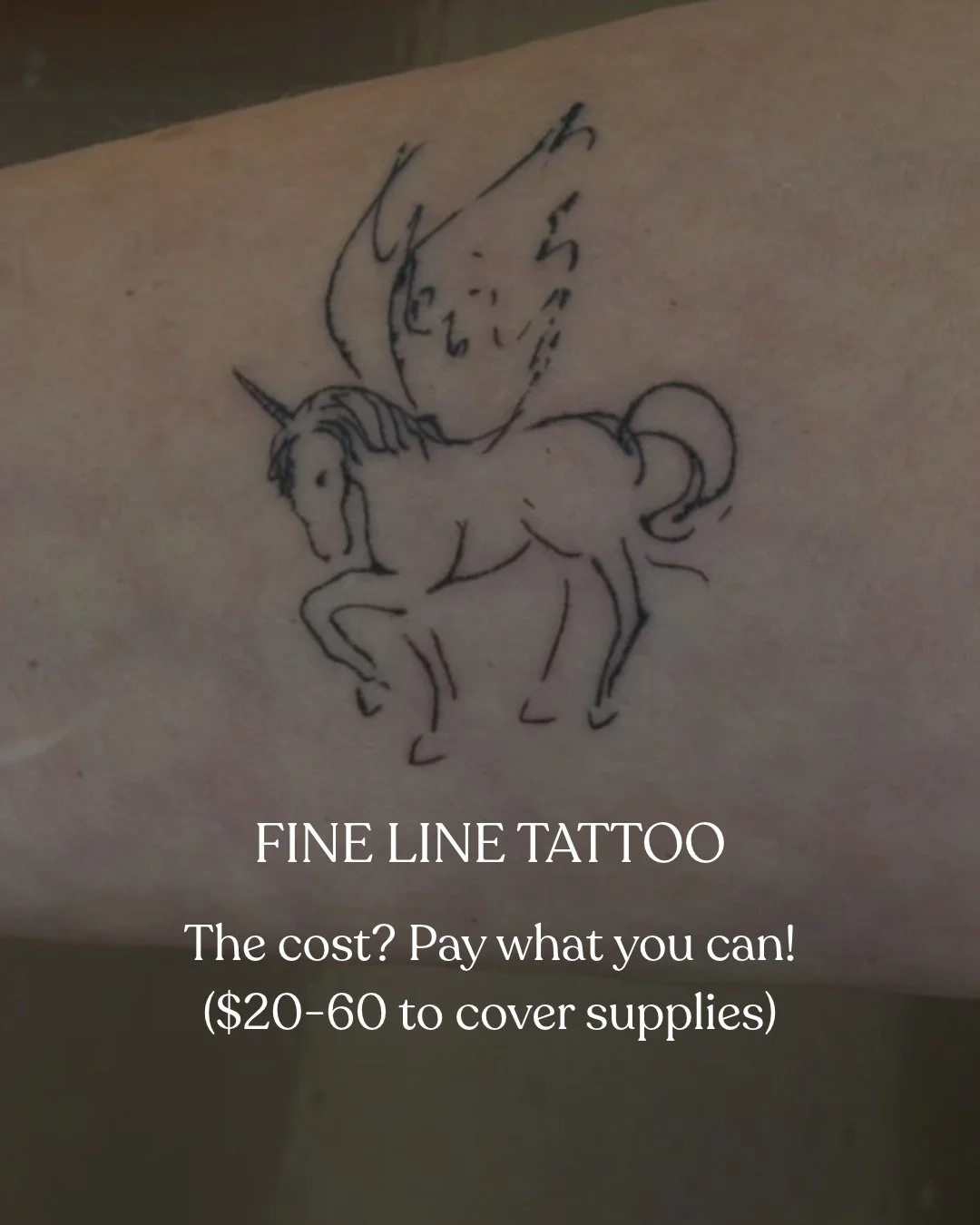 Been thinking about getting a little fine line tattoo? ⁠
Here's your sign 🖤 ⁠
⁠
Pay what you can, $20&ndash;$60 to cover supplies.⁠
⁠
⁠
#tattooinspiration #tattoolove #tattoodesign #newtattoo #tattooideas #finelinetattoo #tattoo #bodyarttattoo