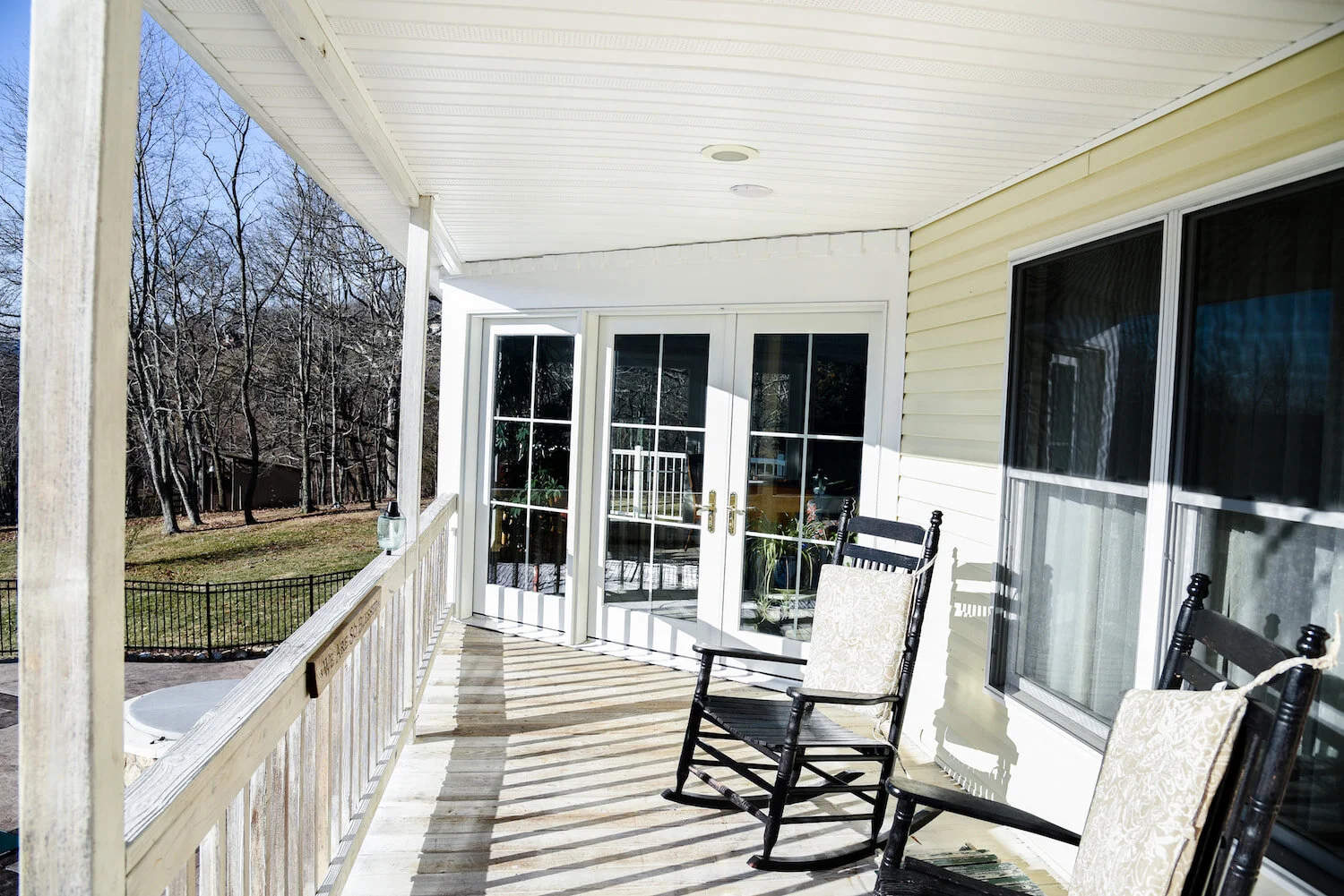 Custom Built and Designed Home Addition and Porch in Blacksburg, VA.
