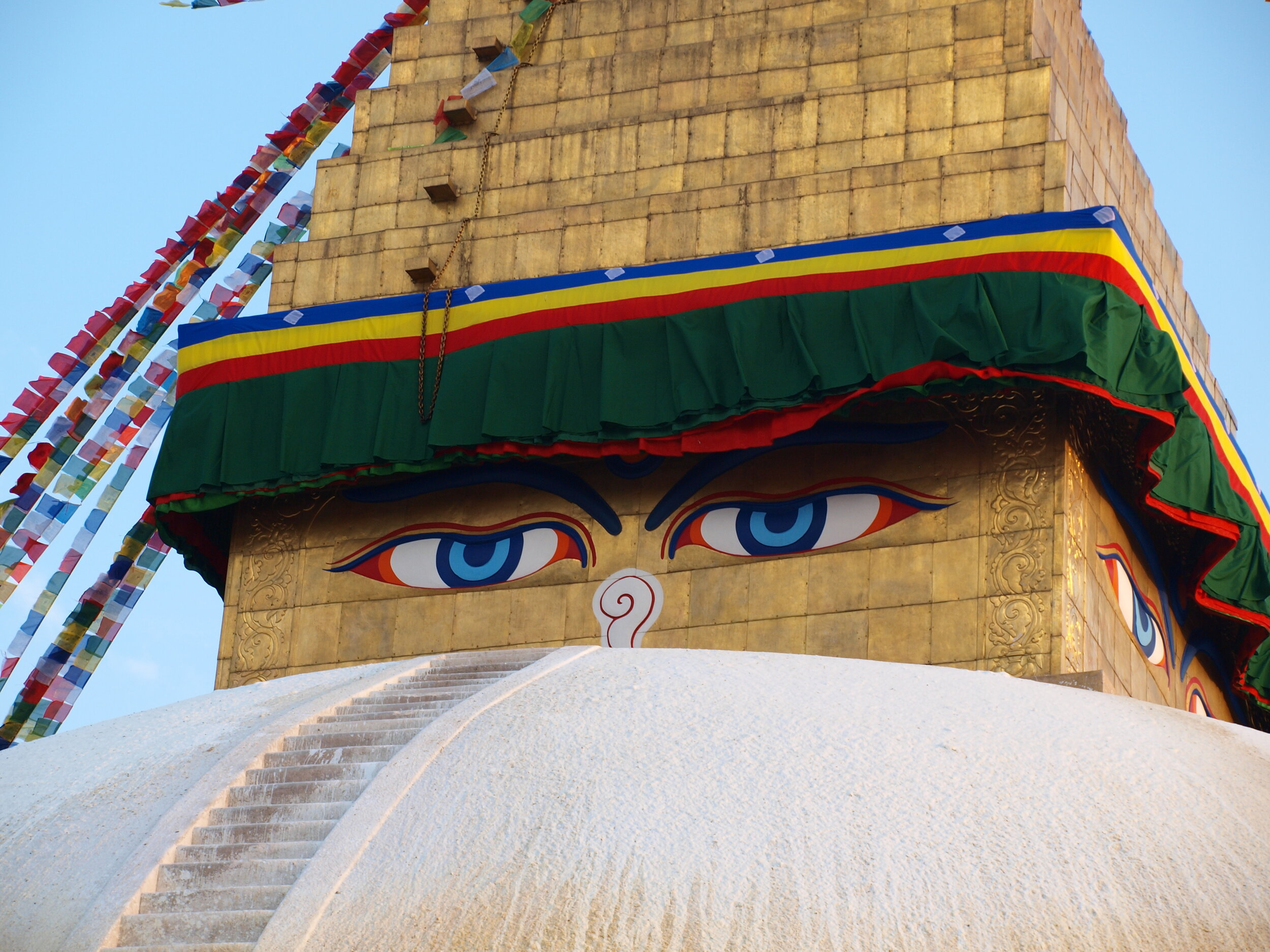 The eyes of Boudhanath.