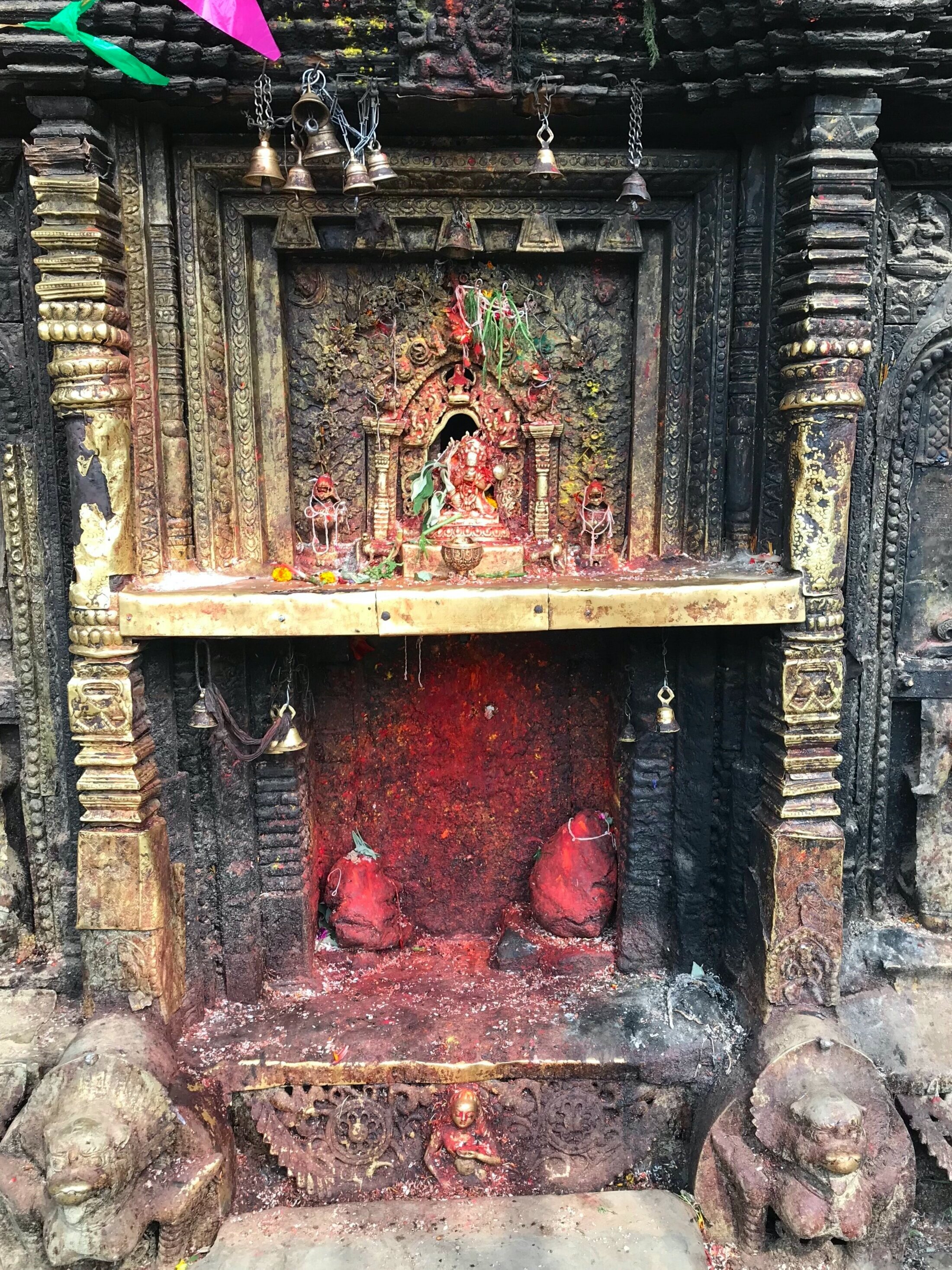 A road-side shrine.