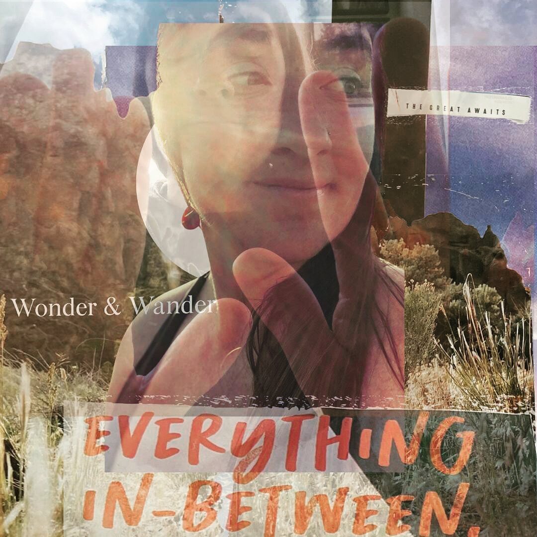 Felt good to create just for the heck of it. I&rsquo;ve been collaging for as long as I can remember. 

#greatawaits #wander #everythinginbetween #emergence #spring #collageart #collage #pisces #piscesseason #march #happynewyear