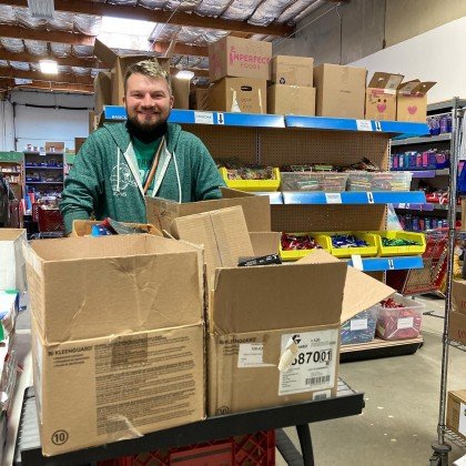 Volunteer in Free Store.jpg