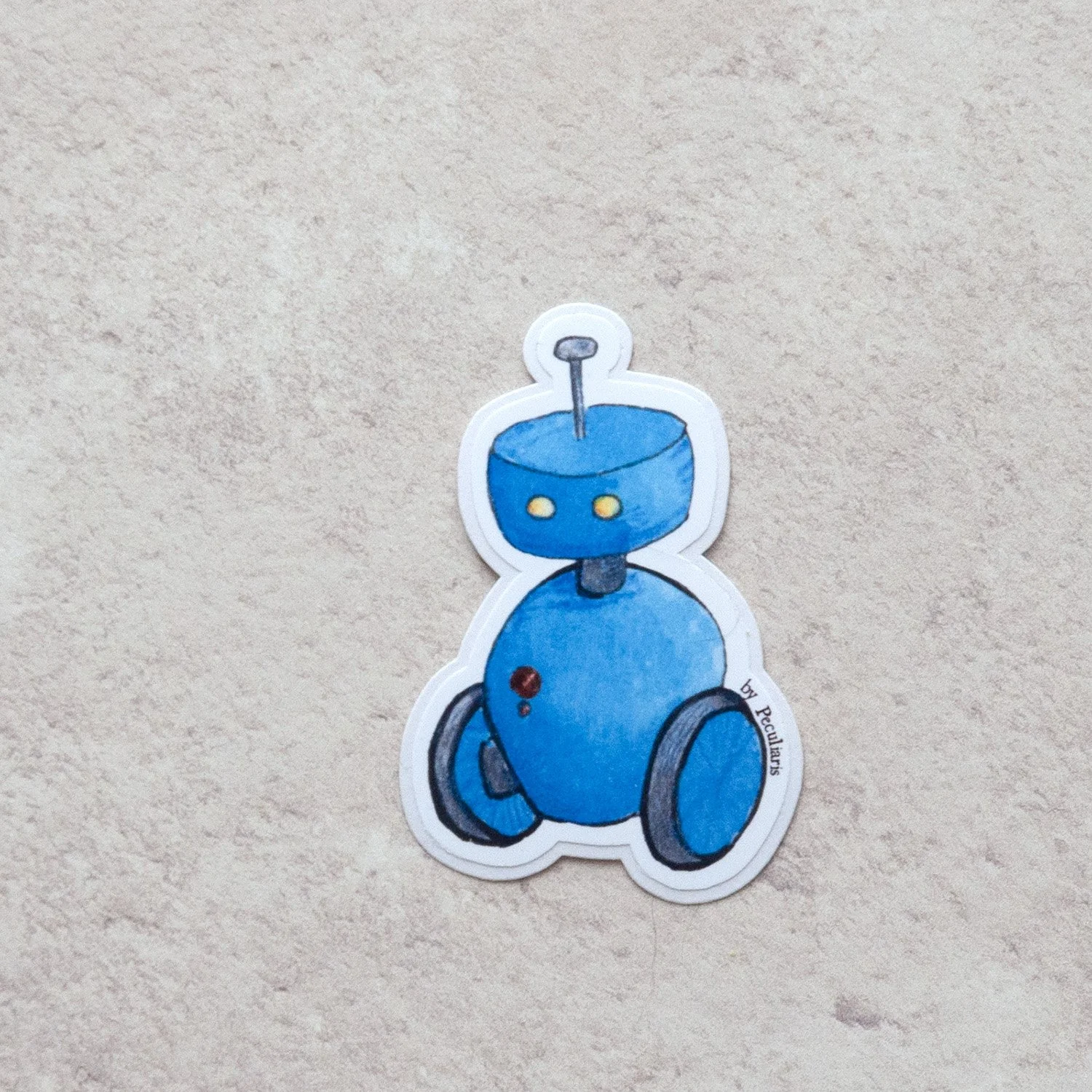 רובוט כחול