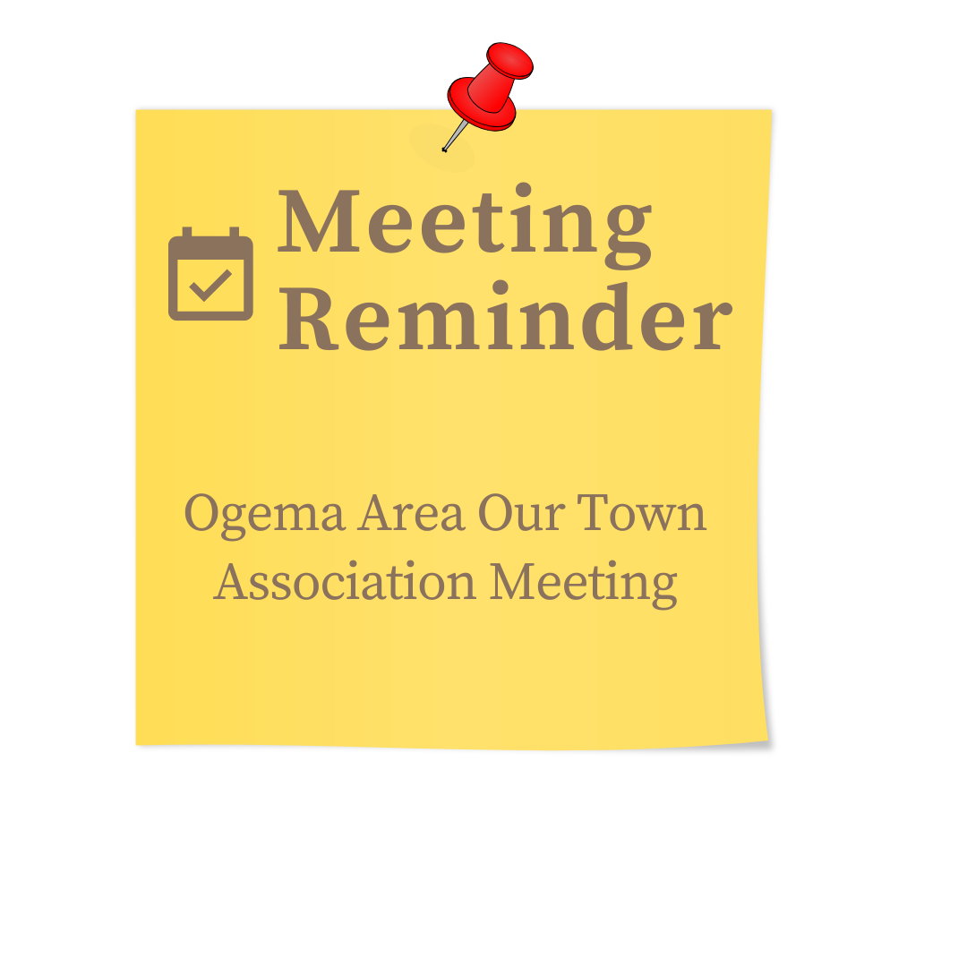 Ogema Area Our Town Association Meeting