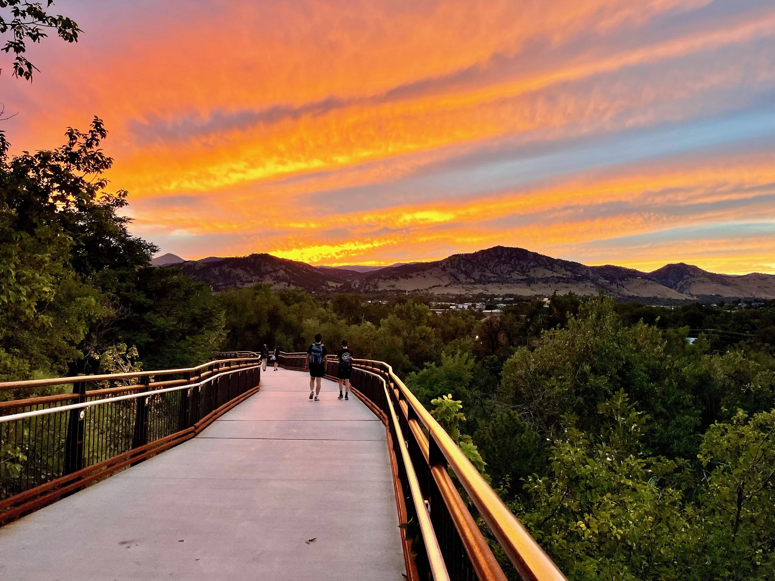 Cu Boulder, University of Colorado Boulder, Boulder, Sunset, Hadley Beiles Photography, Hadley Beiles, Sunset photography