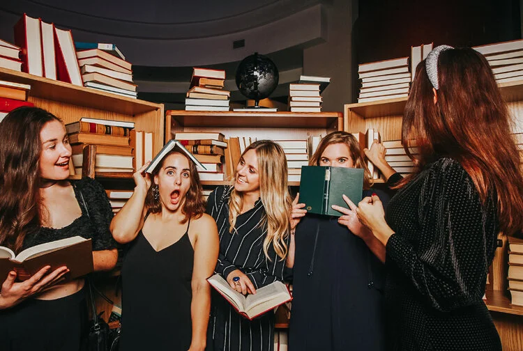 Hush Hush Party in the Stacks at the Toronto Reference Library