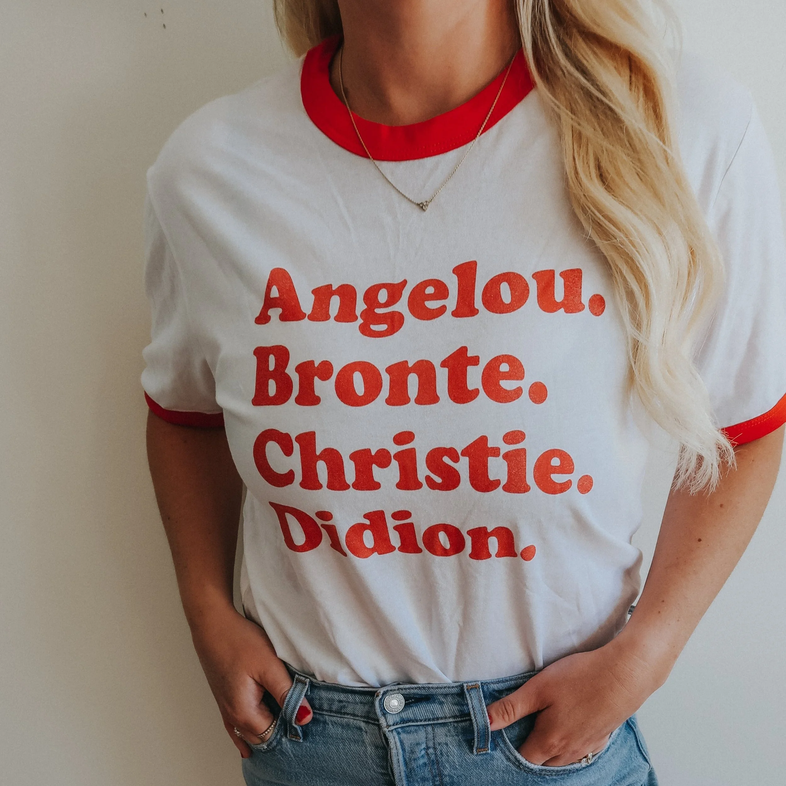 Literary Heroines Vintage Ringer