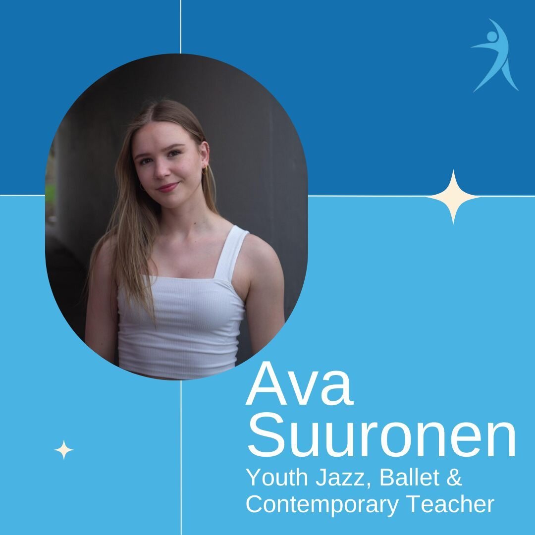 For #TeacherTuesday, get to know Dance Fusions' Youth Jazz, Ballet and Contemporary Teacher, Ava Suuronen! 💙 

&quot;Ever since I could walk, I have danced. My dance bug got me started at the age of 3 at a local community center, and my passion only