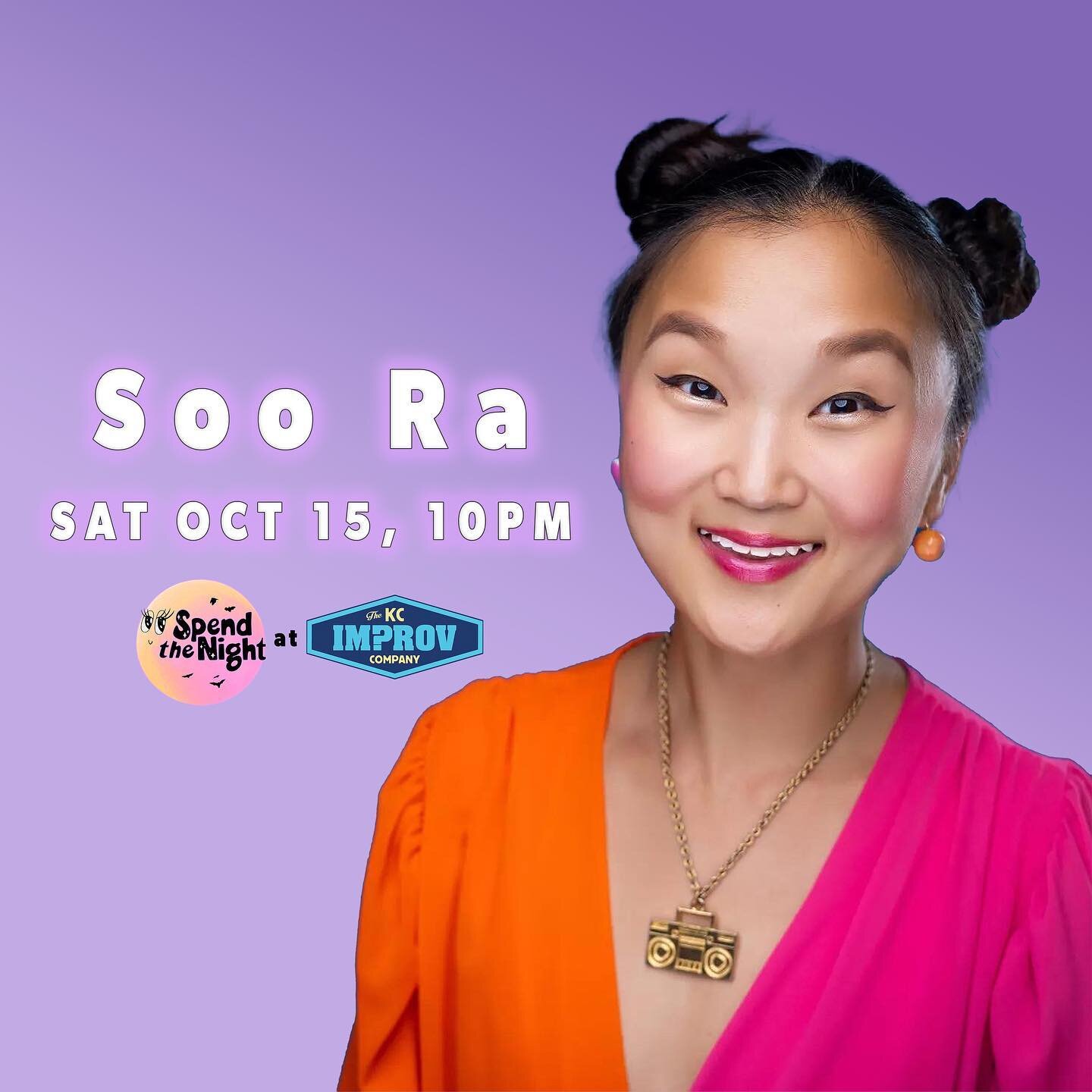 💕🎃SATURDAY🎃💕 kansas city you do not want to miss it! headlining Soo Ra @hoora4soora and featuring some 🔥 local talent, this will be the best costume party comedy show of the season ✨ as always we encourage dressing up to fit the theme! so don&rs