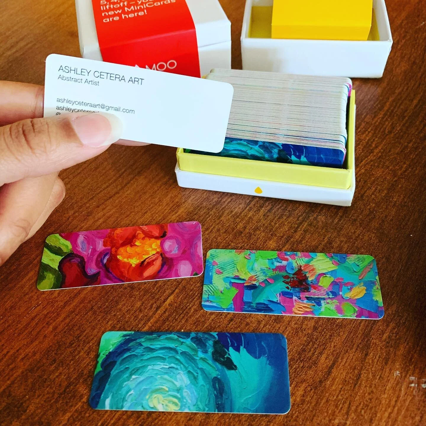 Things are slowly coming together. So excited to have these super cute business cards I created with @moo